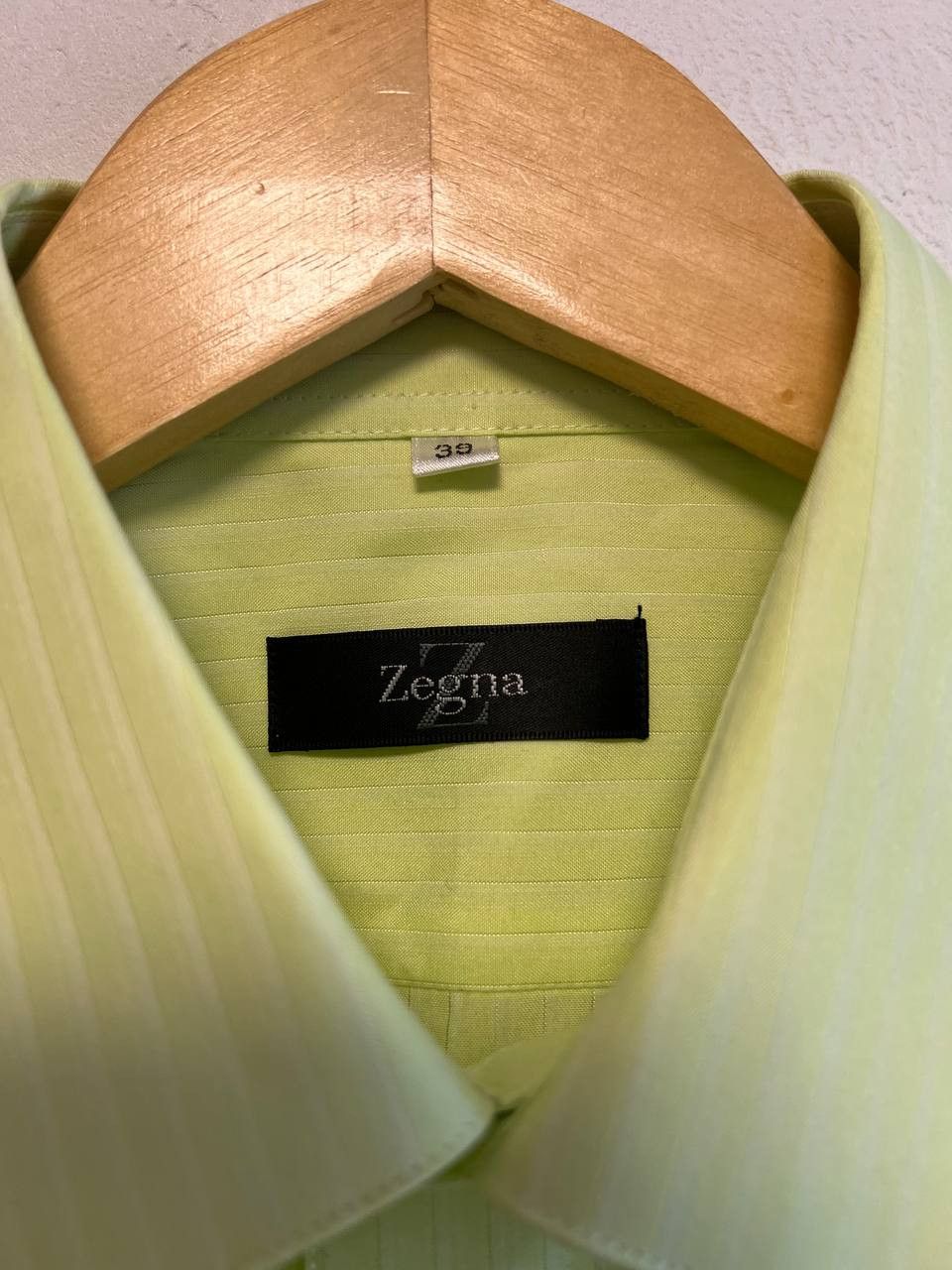 Z Zegna Ermenegildo Zegna Shirt Striped Button Up Classic Old Money Size US M / EU 48-50 / 2 - 5 Thumbnail