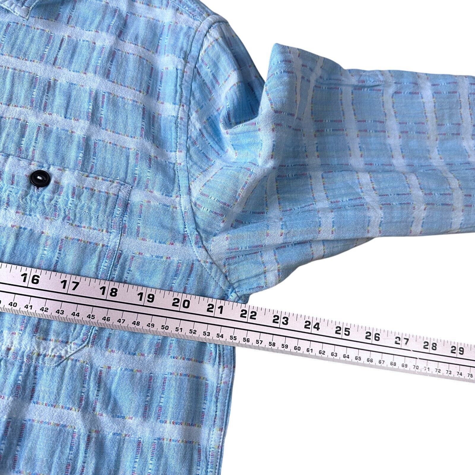 Other Carbon 2 Cobalt Shirt Men’s Medium Blue Geometric Button-Up Size US M / EU 48-50 / 2 - 7 Thumbnail