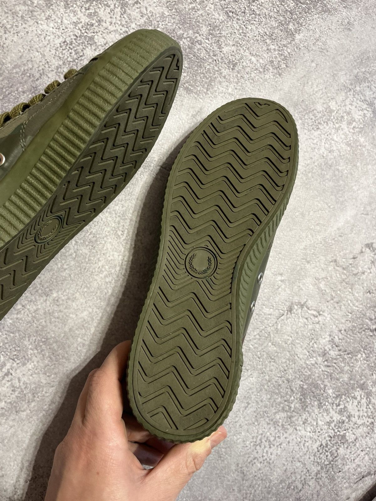 Fred Perry Fred Perry x Arktis limited edition Camo low trainers Size US 8 / EU 41 - 8 Thumbnail