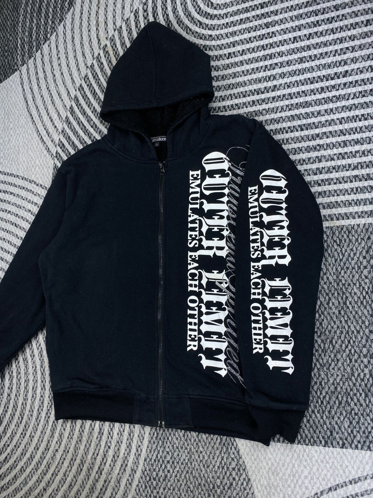 Hysteric Glamour Vintage Sorridere Outer Limit Poem Hoodie Size US L / EU 52-54 / 3 - 4 Thumbnail