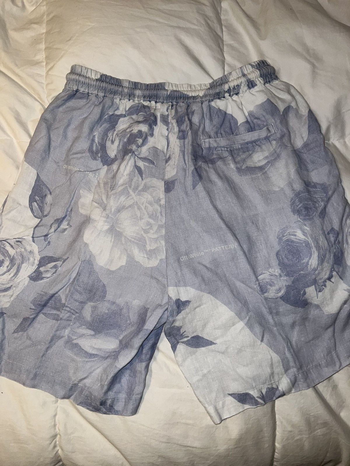 Off-White Off-White “Main Label” Pattern shorts Size US 34 / EU 50 - 5 Thumbnail