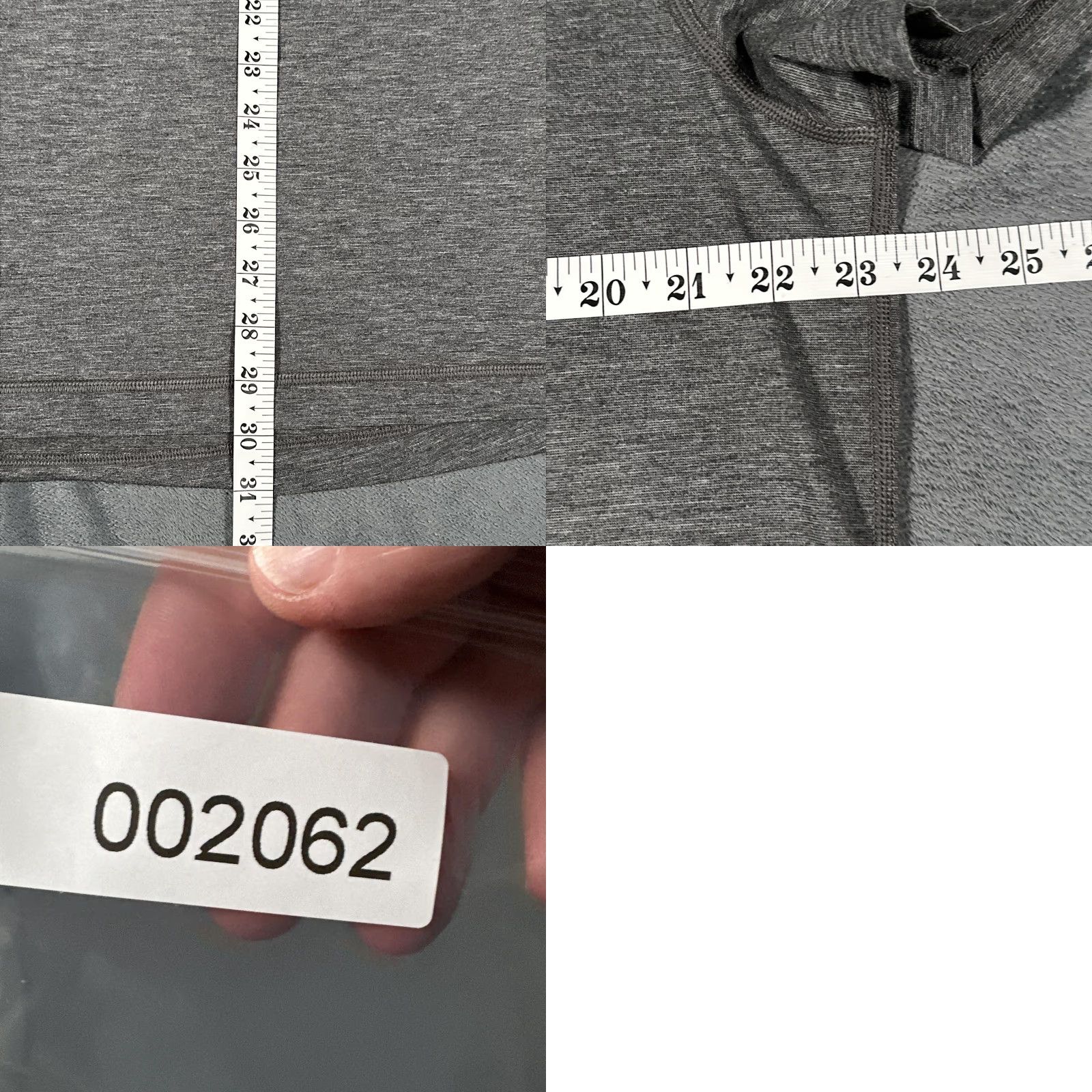 Lululemon Lululemon Polo Shirt Mens Large Gray Performance Golf Athletic Short Sleeve Top Size US L / EU 52-54 / 3 - 8 Thumbnail