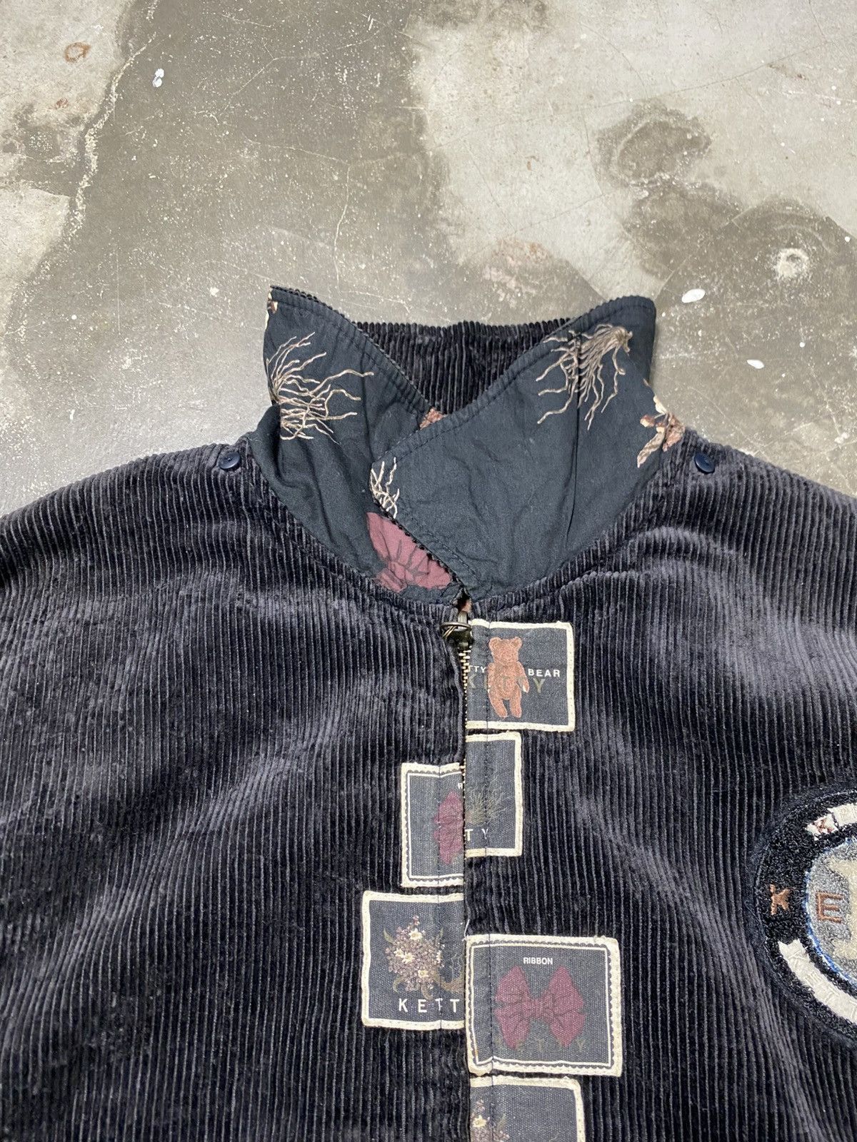 Japanese Brand Rare Vintage 90s Ketty Bear Reversible Bomber Jacket Size US M / EU 48-50 / 2 - 20 Thumbnail