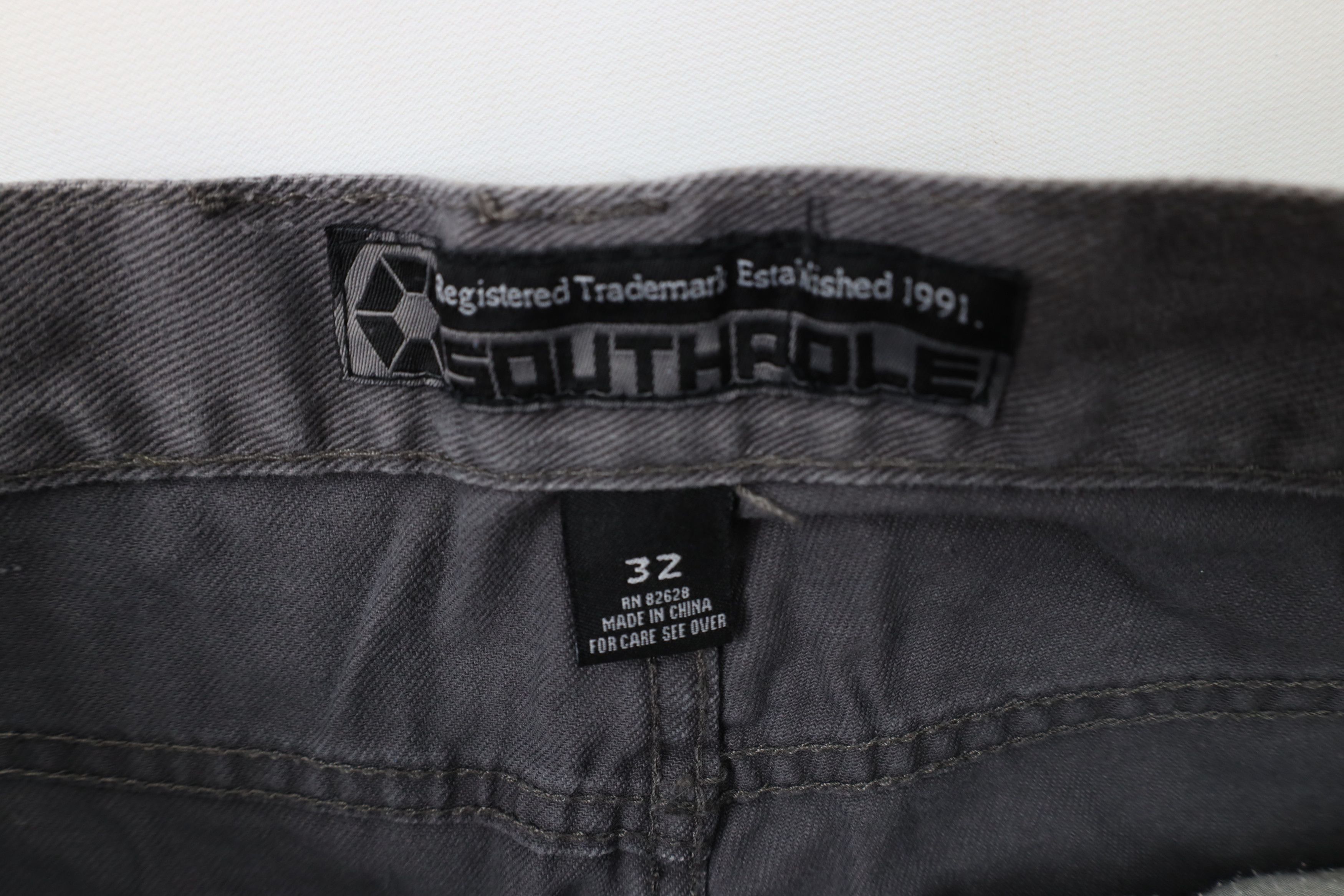Southpole × Vintage Vintage 90s Y2K Southpole Straight Leg Denim Jeans Cotton Size US 32 / EU 48 - 7 Thumbnail