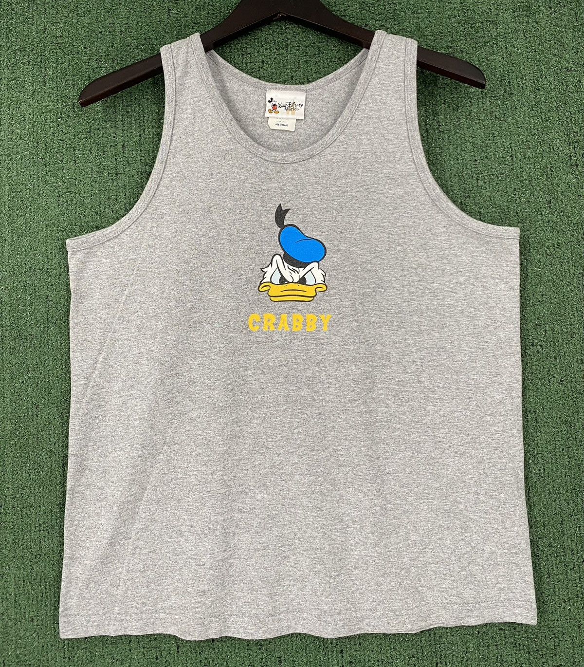 Disney VTG 90’s Walt Disney Donald Duck Crabby Yet Loveable Tank Size US M / EU 48-50 / 2 - 1 Thumbnail