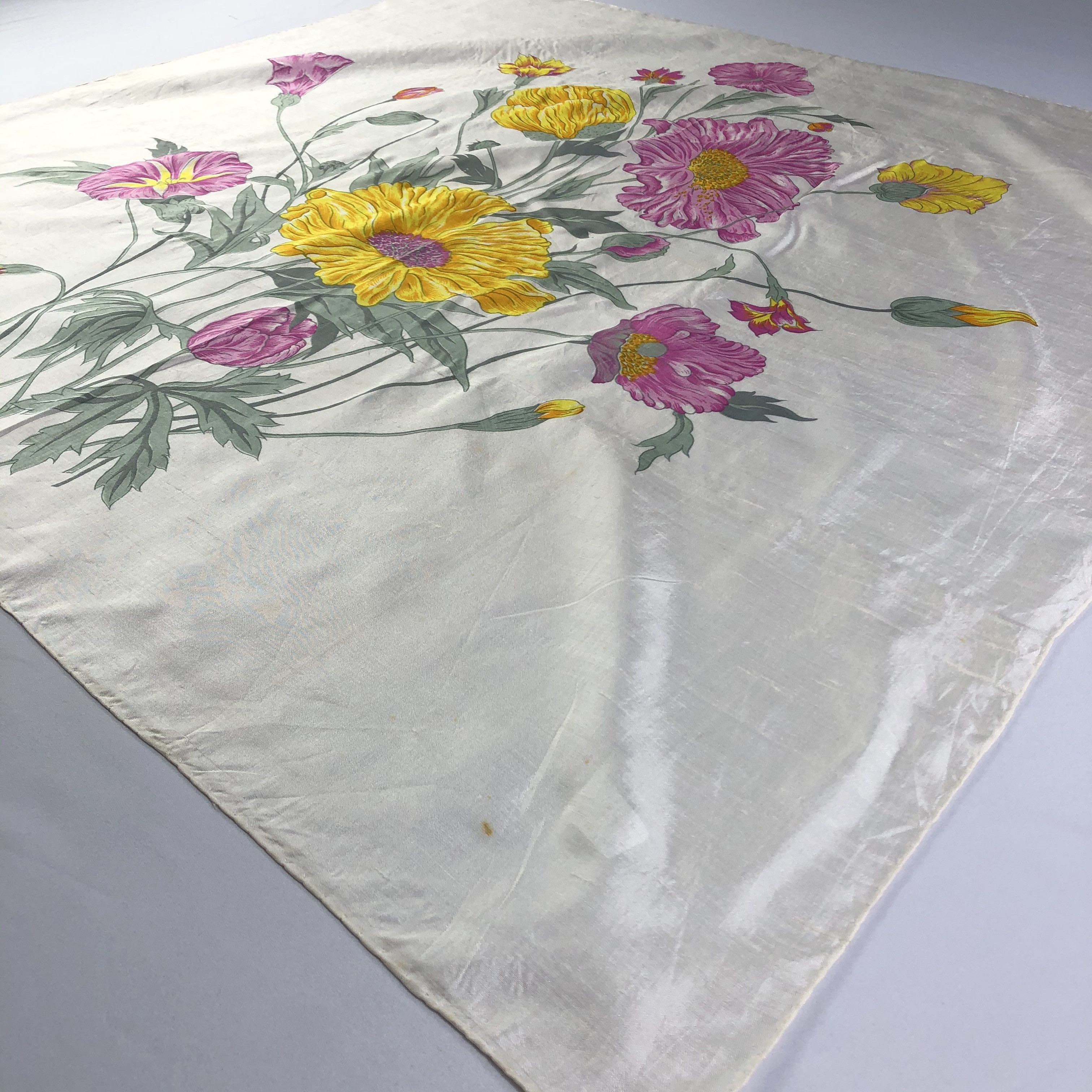 Vintage Vintage Silk Scarf Size ONE SIZE - 4 Thumbnail