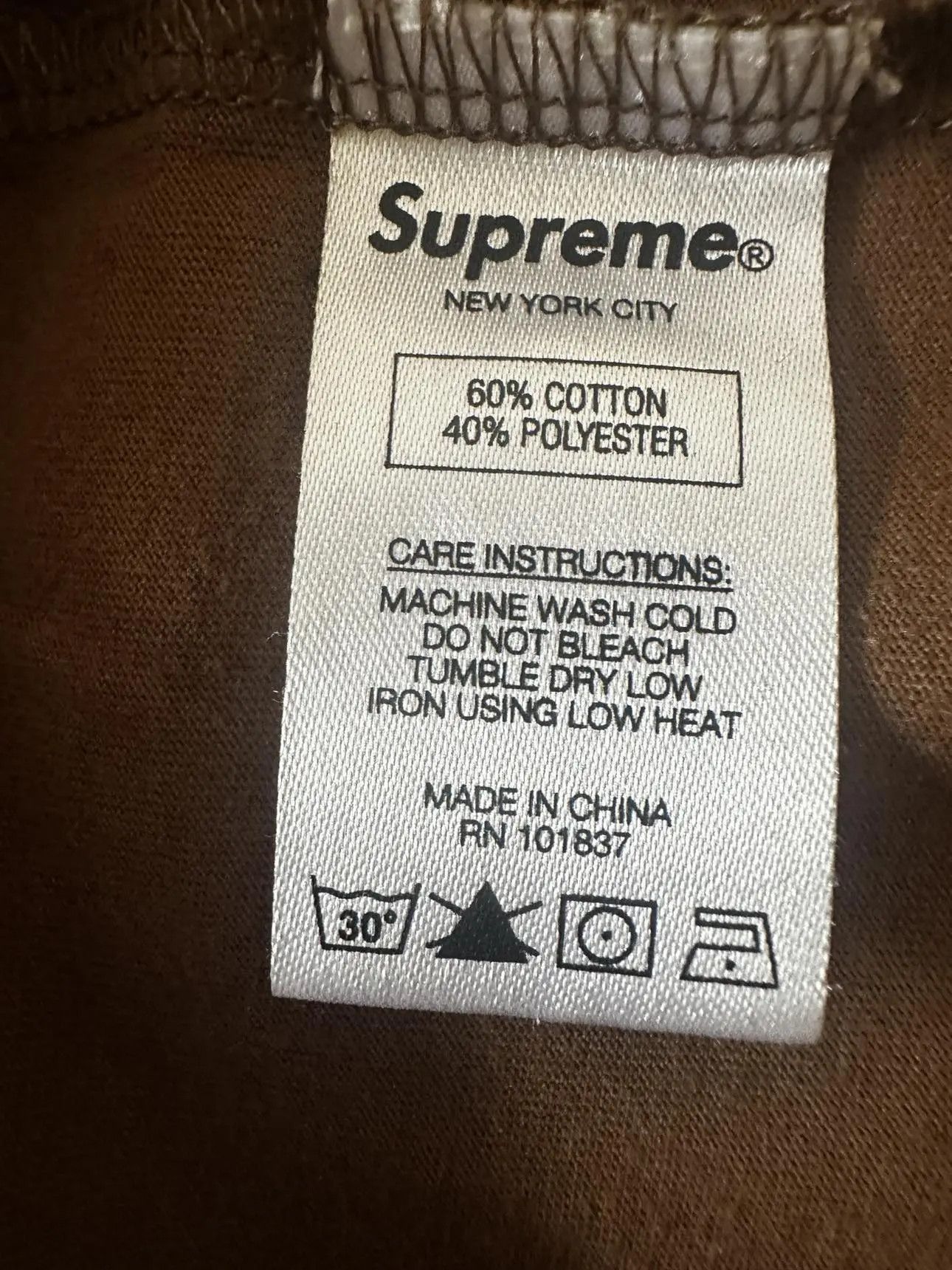 Playboy × Supreme Supreme x Playboy - Brown Jersey Size US L / EU 52-54 / 3 - 5 Thumbnail