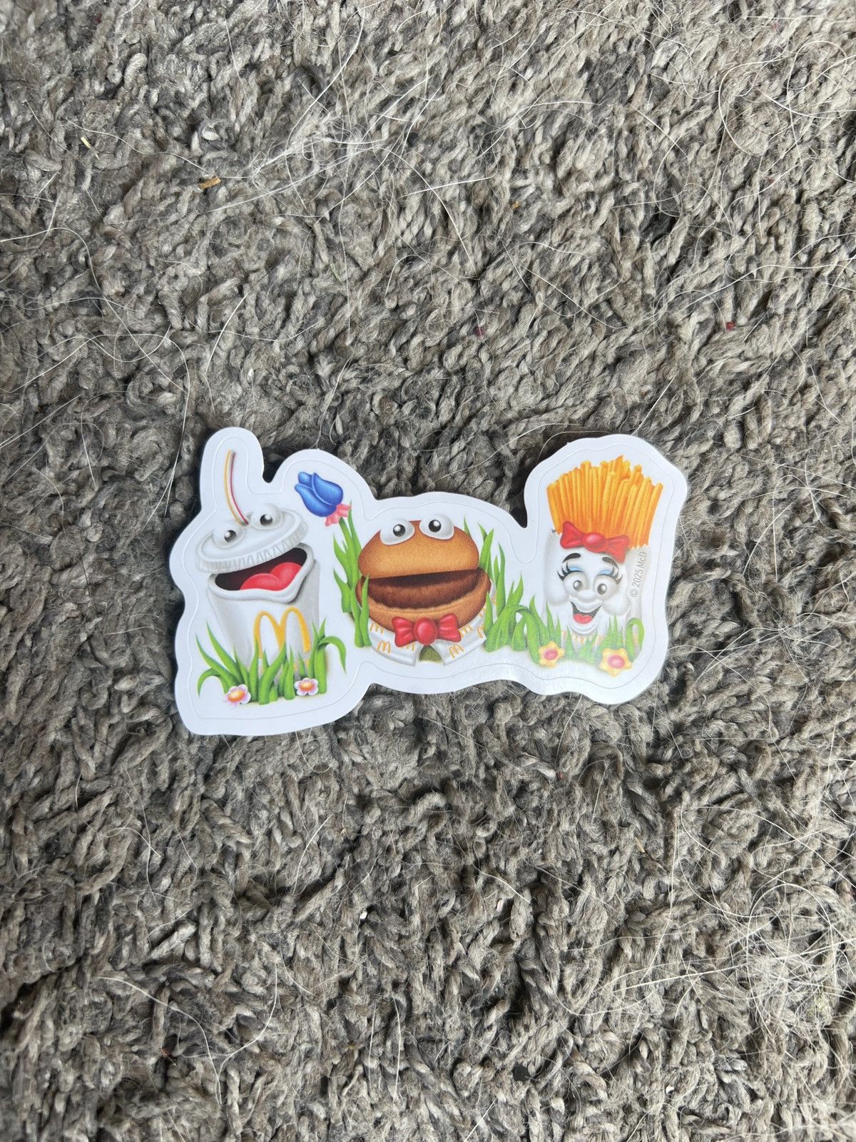 Hypebeast 2025 McDonald’s Anthropomorphic Food Sticker Size ONE SIZE - 1 Thumbnail