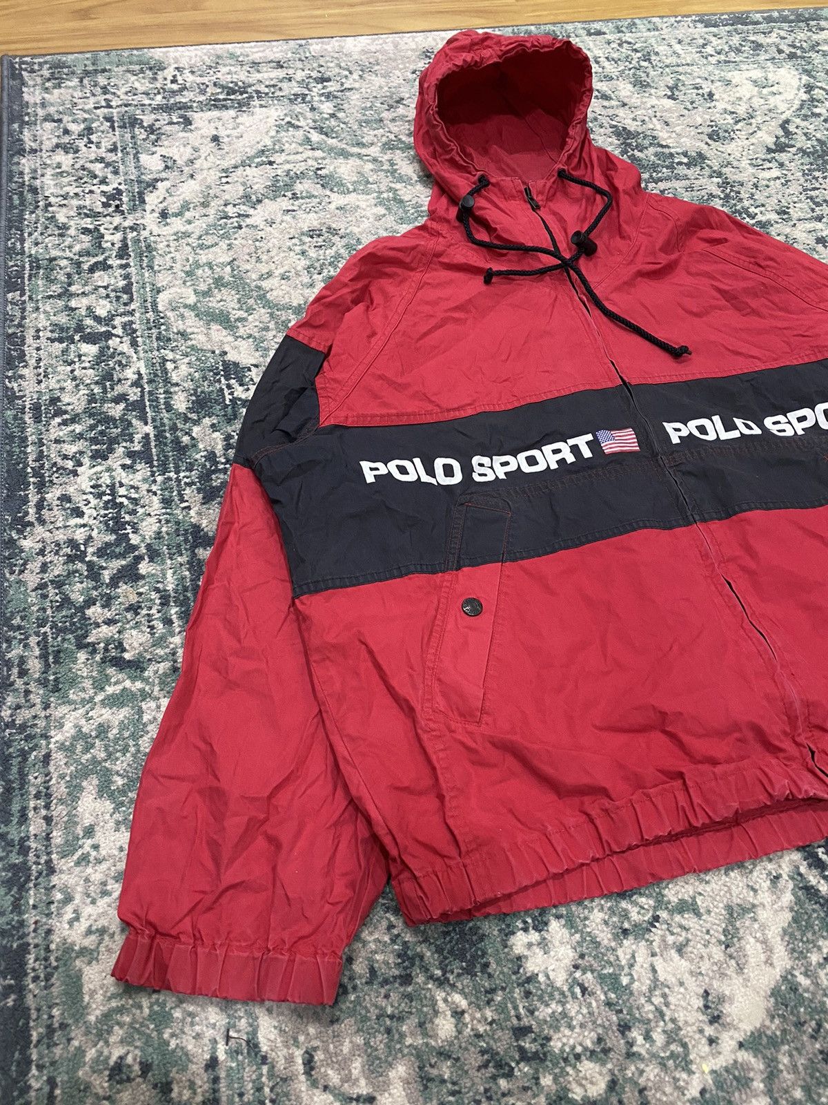 Polo Ralph Lauren Vintage Polo Sport Ralph Lauren Spell Out Jacket Size US L / EU 52-54 / 3 - 2 Thumbnail