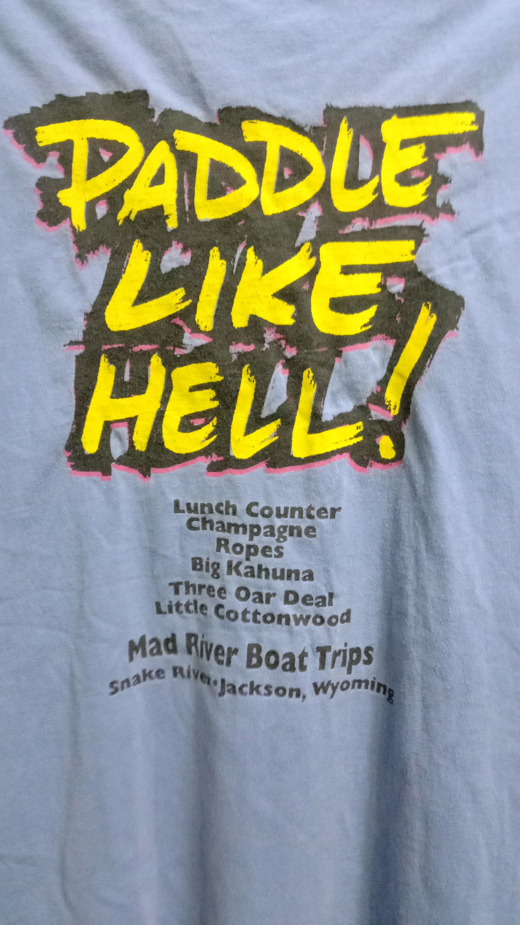 Vintage Vintage Paddle Like Hell Size US XL / EU 56 / 4 - 3 Thumbnail