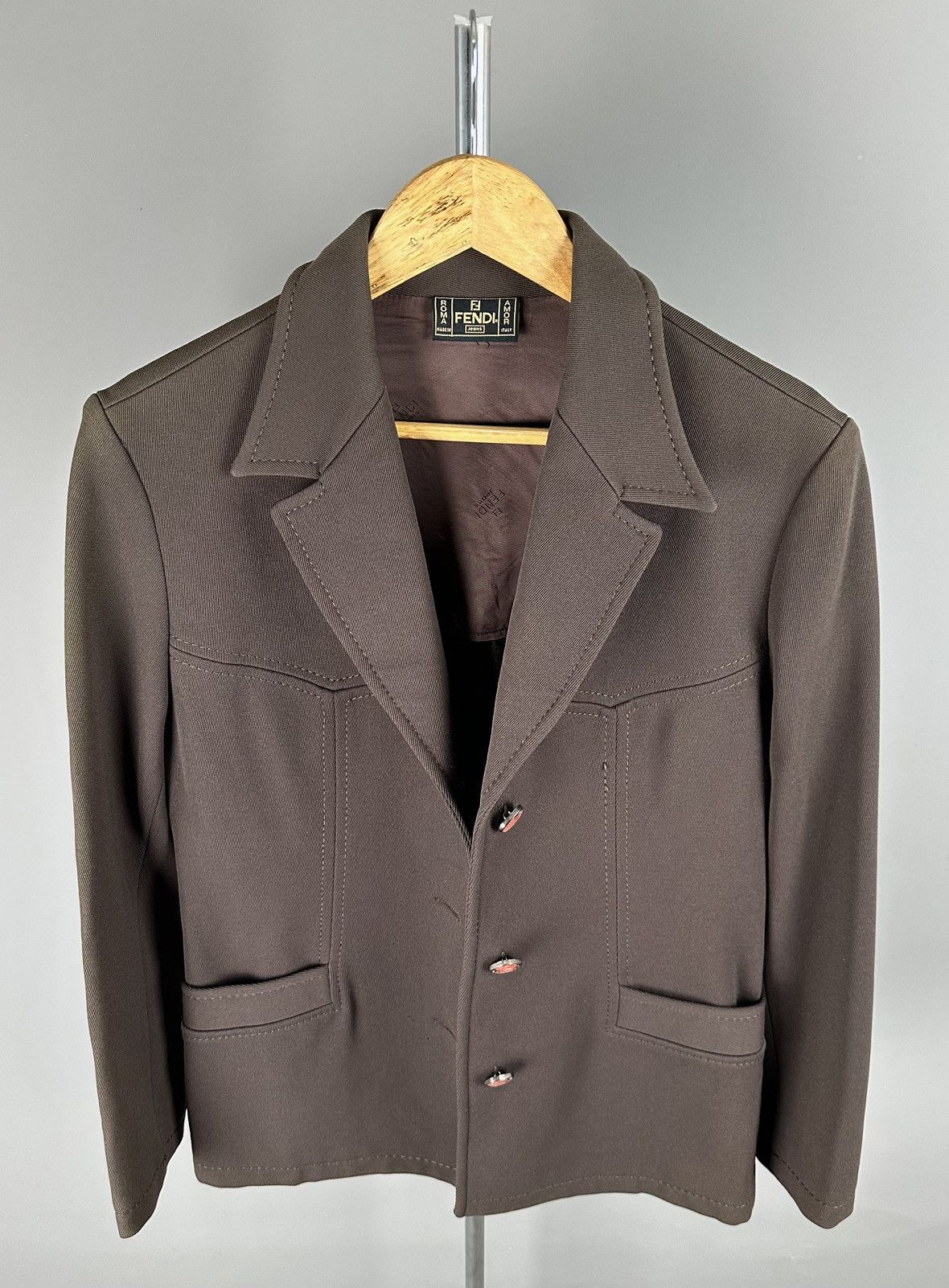 Fendi Fendi - Casual Jacket Button Down Size M / US 6-8 / IT 42-44 - 5 Thumbnail