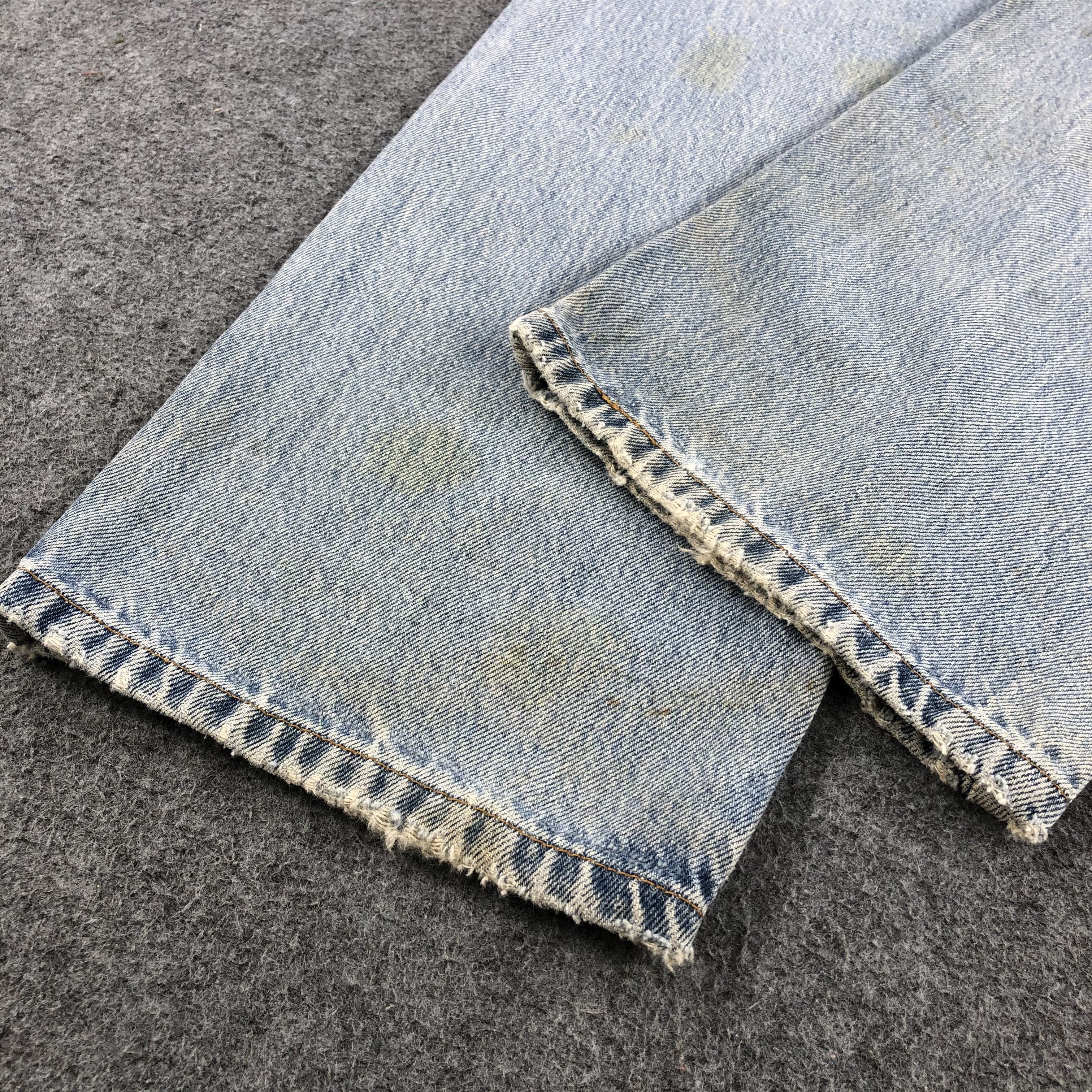 Levi's × Vintage Vintage 90s Light Wash Levis 505 Jeans-JM1287 Size US 36 / EU 52 - 5 Thumbnail