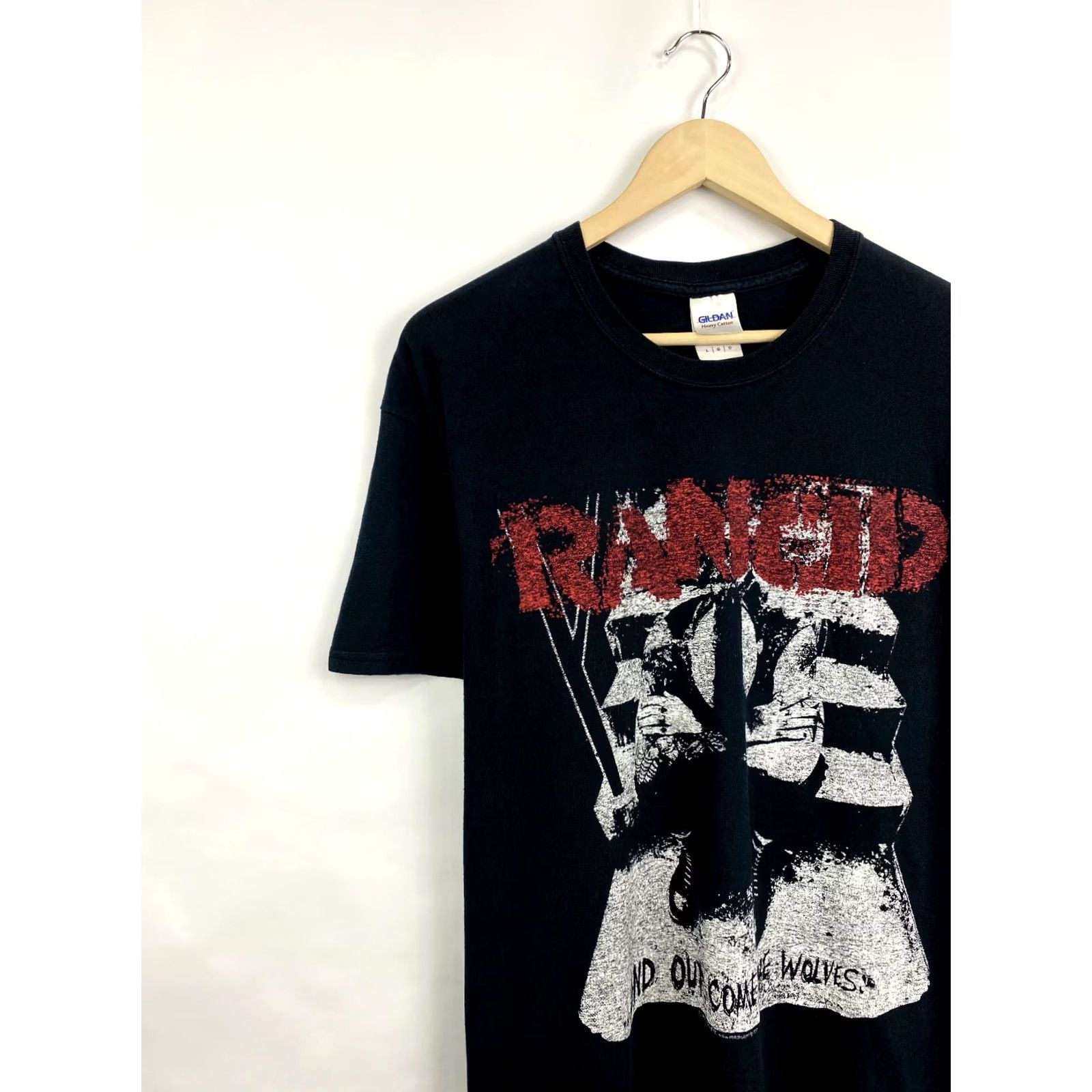Gildan VINTAGE Rancid band hard rock metal shirt Men L Black T-Shirt Size US L / EU 52-54 / 3 - 3 Thumbnail