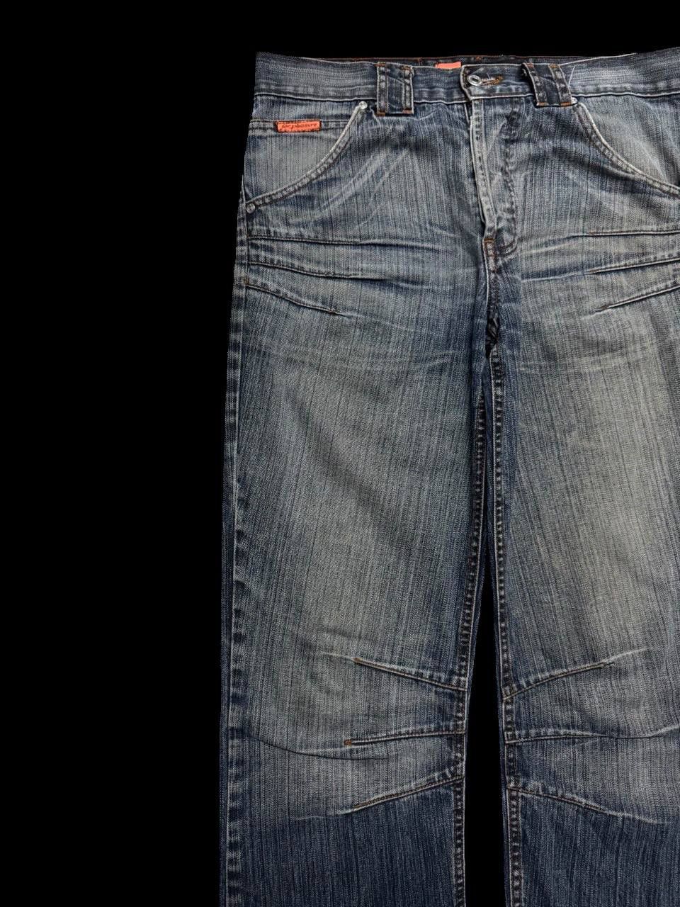 Other Vintage 90s Style Japanese Rusty Mudwash Thrashed Style Jean Size US 32 / EU 48 - 4 Thumbnail