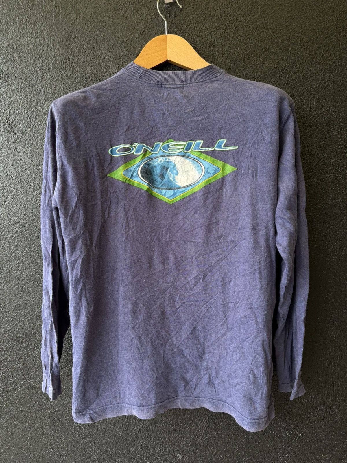 O'Neill Vintage 90s O'Neill Spellout Logo Long-Sleeve T-Shirt Size US M / EU 48-50 / 2 - 1 Thumbnail