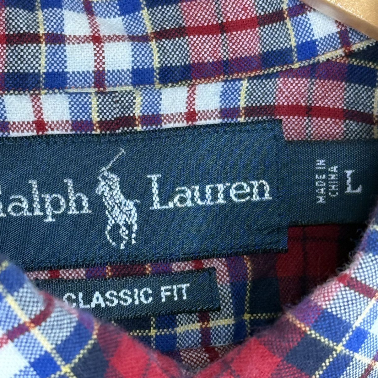 Polo Ralph Lauren × Vintage Vintage 90’s Ralph Lauren Classic Fit Men’s Button-Up Shirt Size US L / EU 52-54 / 3 - 4 Thumbnail