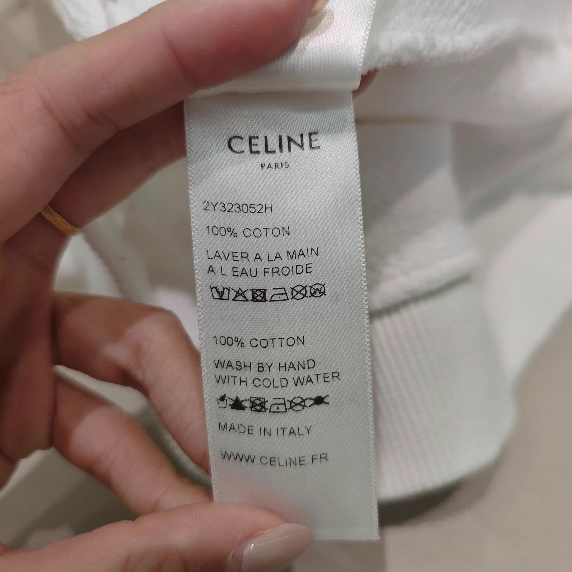 Celine Celine 98 new studded sweatshirt XS arm stain dry clean Size XS / US 0-2 / IT 36-38 - 6 Thumbnail