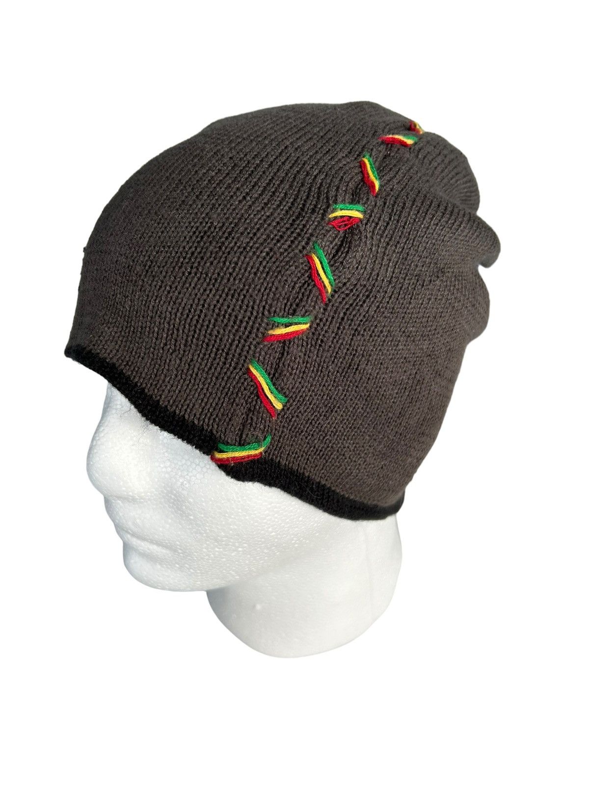 14th Addiction × Japanese Brand × Le Grande Bleu (L.G.B.) Punk Bondage Style Reversible Beanie Hats Size ONE SIZE - 5 Thumbnail