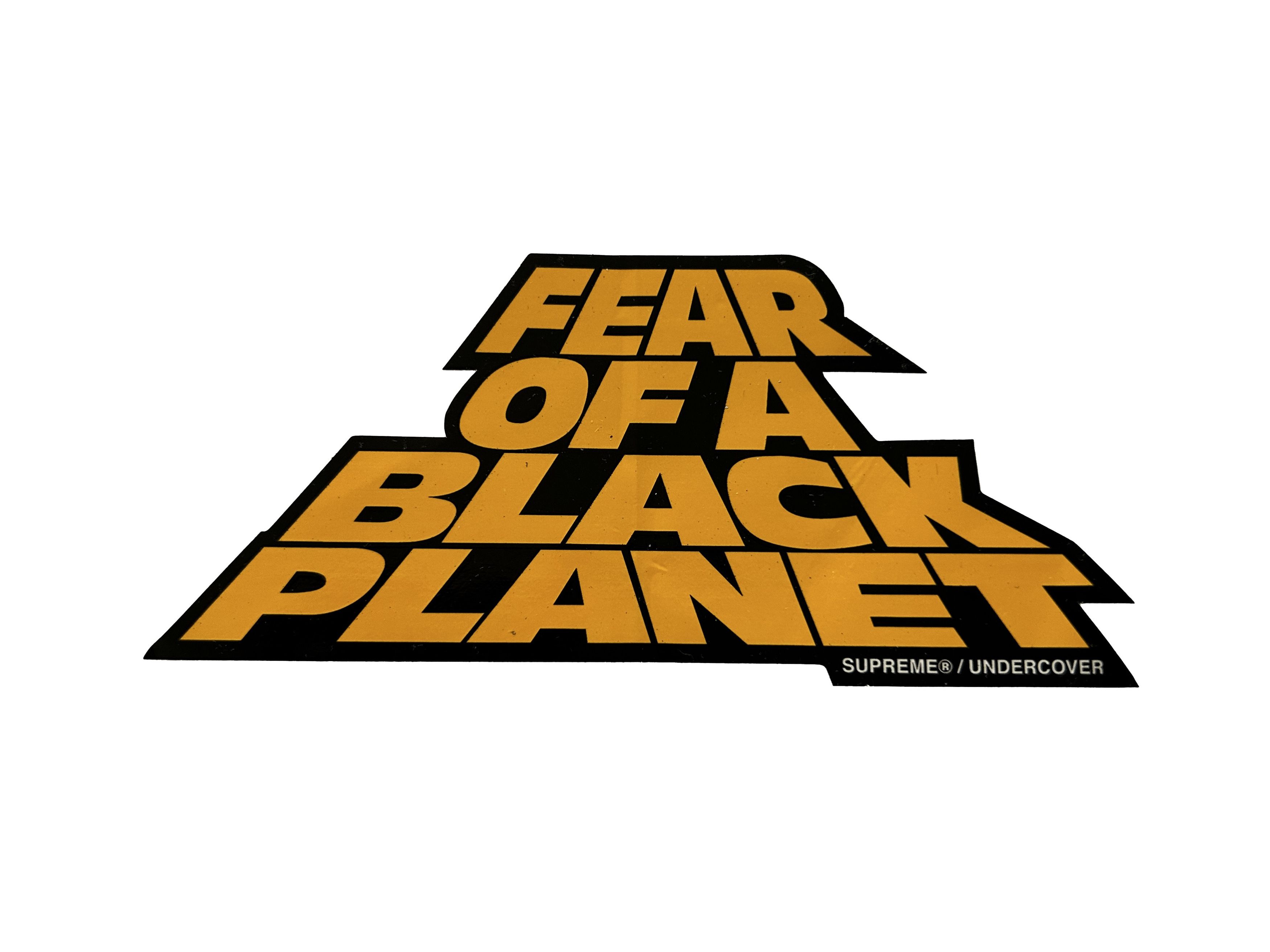 Supreme × Undercover Supreme Undercover Public Enemy Black Planet Sticker Size ONE SIZE - 1 Preview
