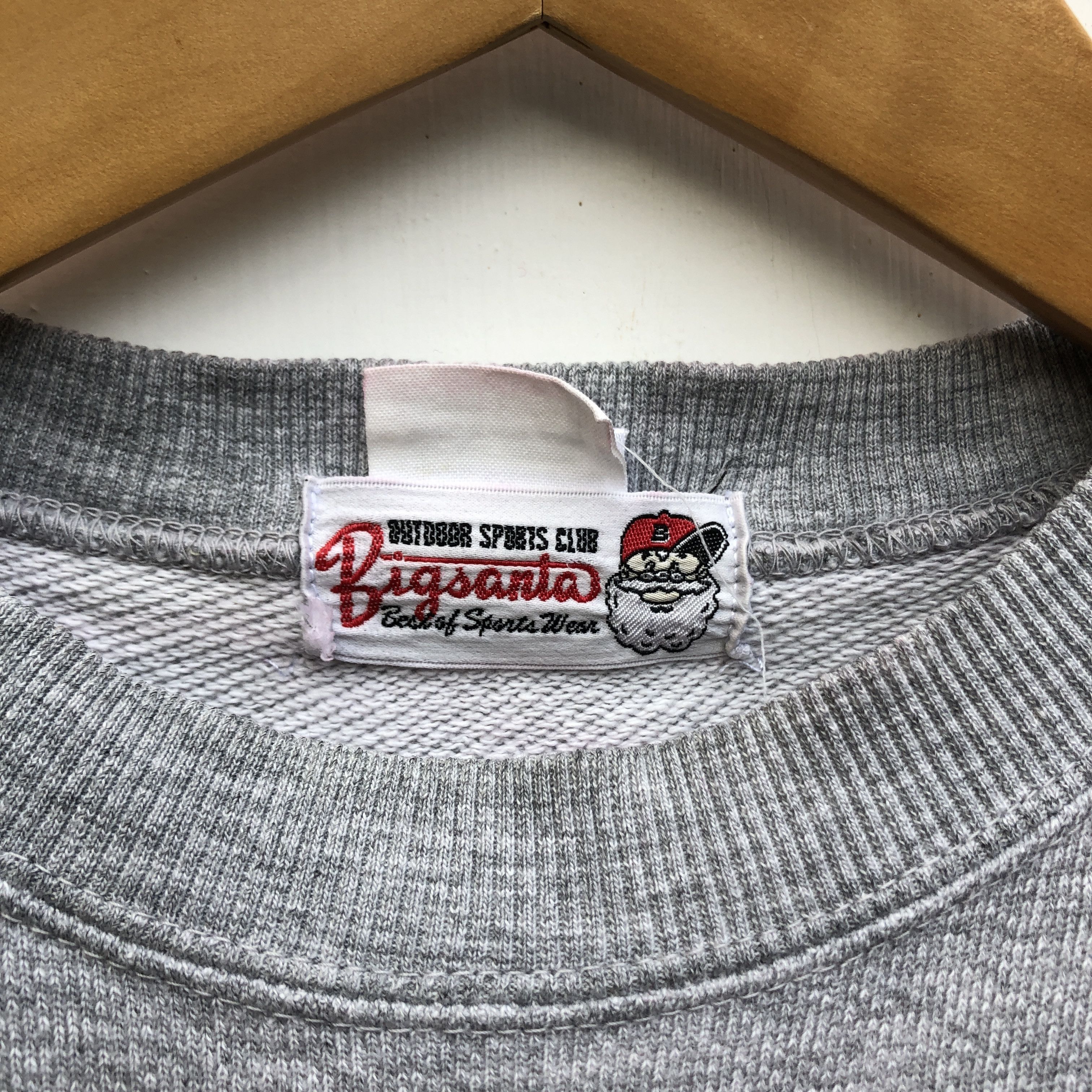 Japanese Brand BIG SANTA Crew Neck Sweatshirt #0883-28 Size US S / EU 44-46 / 1 - 8 Thumbnail