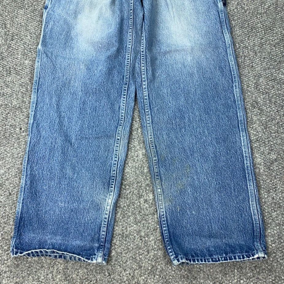Vintage VINTAGE Mecca Mens Jeans 34x32 Denim Distressed Baggy Grunge 90s Retro Skateboard Size US 32 / EU 48 - 5 Thumbnail