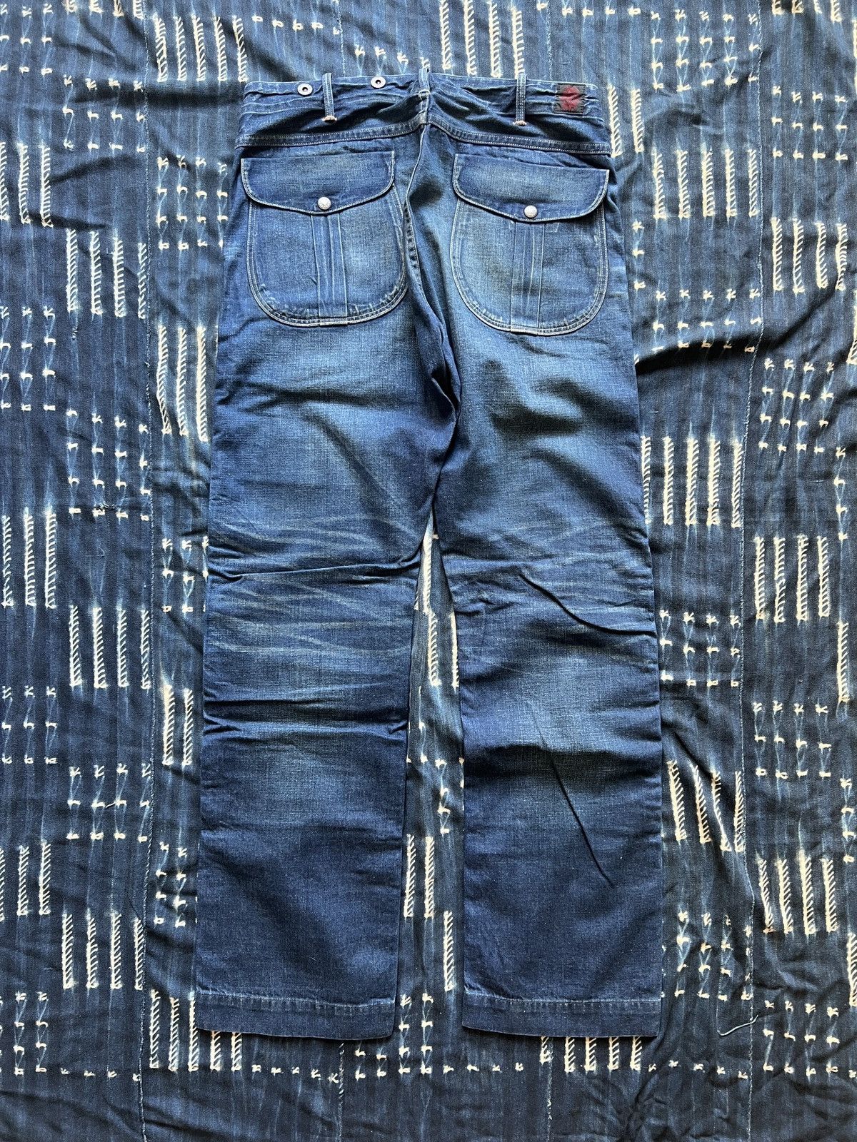 RRL Ralph Lauren RRL Double RL Denim Hunting Jeans Size US 32 / EU 48 - 2 Thumbnail