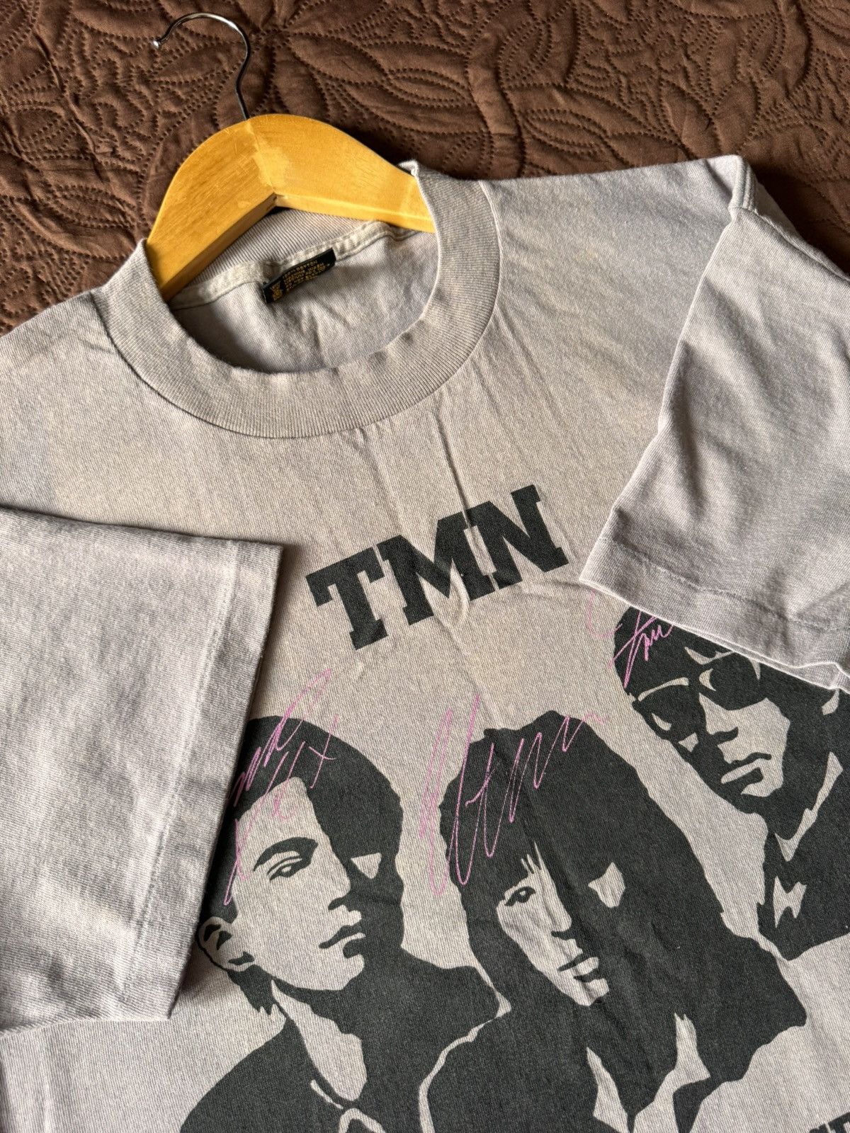 If Six Was Nine Vintage 1994 TMN TM Network "The Final Concerts" Tokyo Dome Size US L / EU 52-54 / 3 - 9 Thumbnail