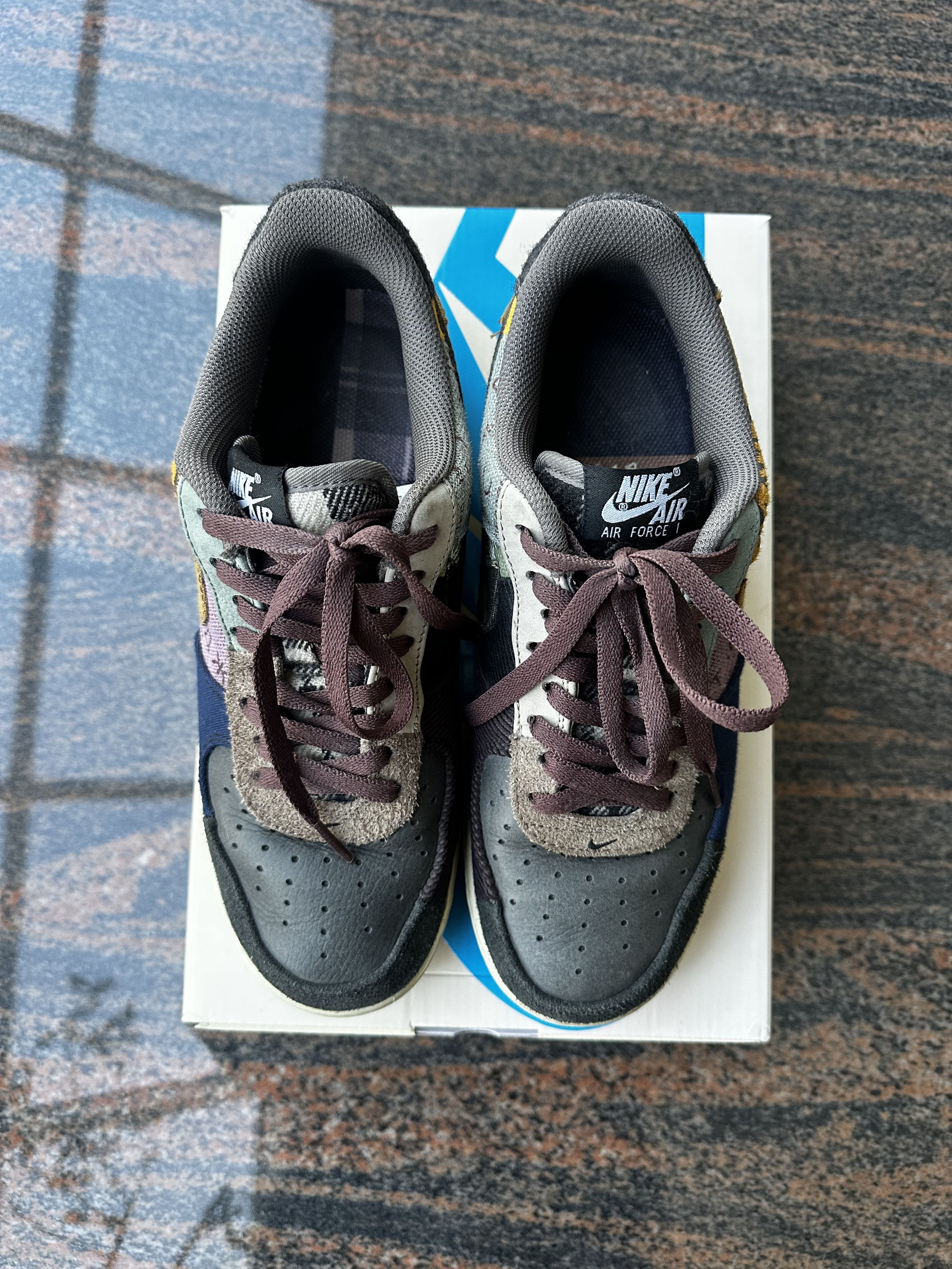 Nike Nike Air Force 1 Low Travis Scott Cactus Jack Size US 8 / EU 41 - 4 Thumbnail