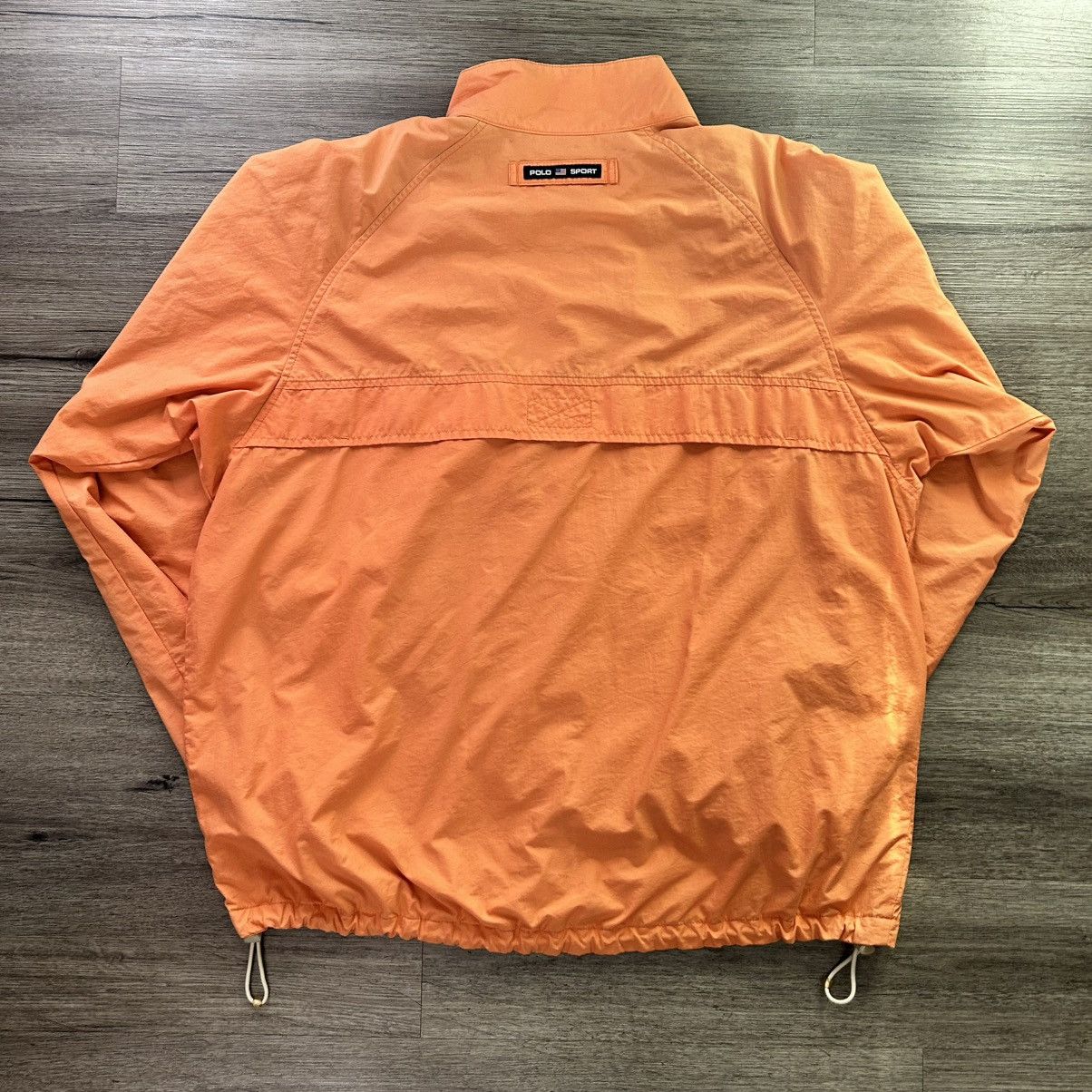 Polo Ralph Lauren 90’s Polo Sport Nylon Windbreaker - Orange Size US M / EU 48-50 / 2 - 2 Thumbnail