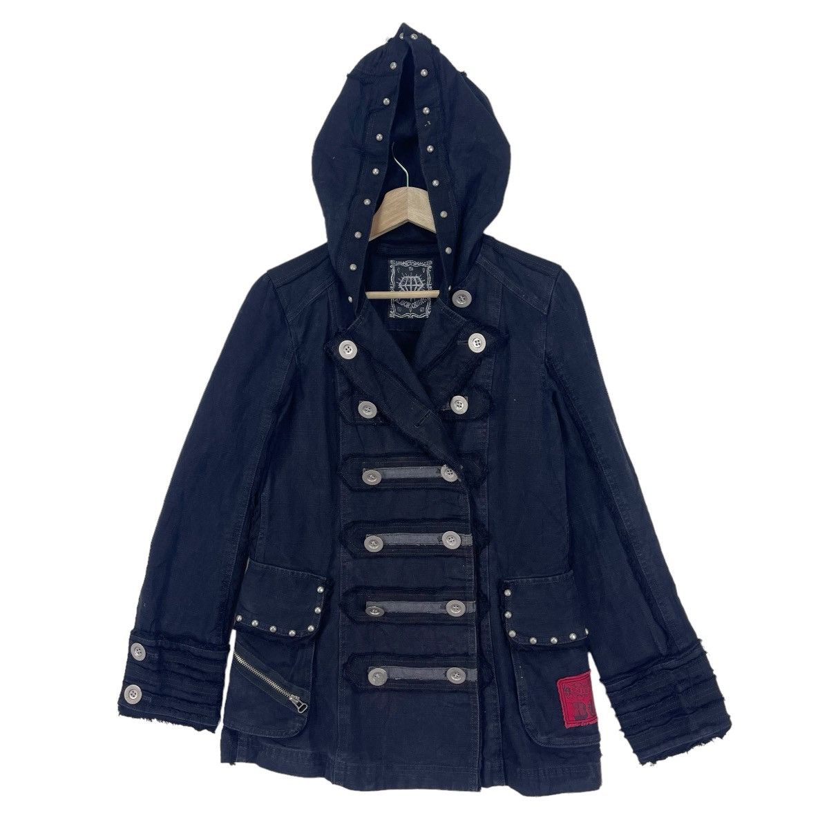 Japanese Brand × Seditionaries Algonquins Studed Denim Short Jacket Size M / US 6-8 / IT 42-44 - 4 Thumbnail