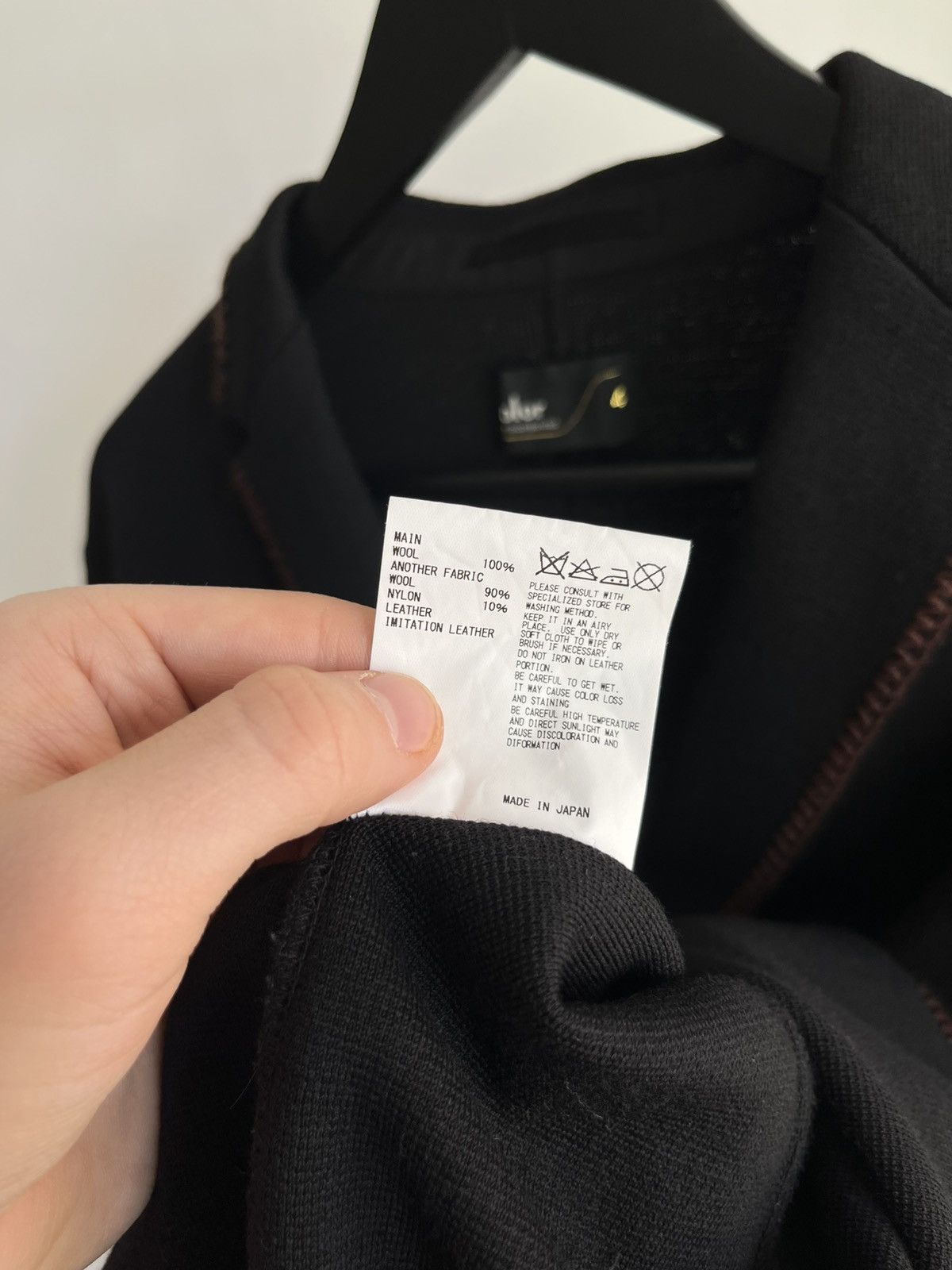 Kolor Kolor by Junichi Abe AW15 runway wool double breasted blazer Size 52R - 10 Thumbnail