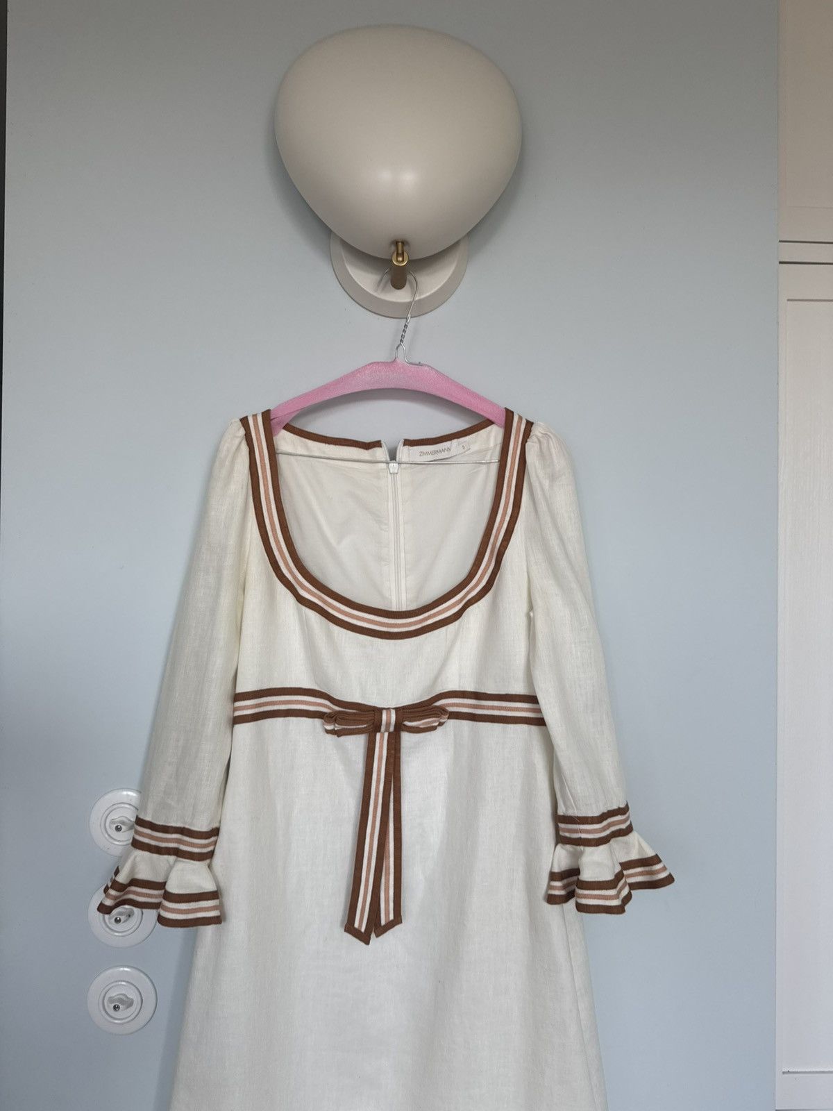 Zimmermann Linen dress Zimmermann size 3 Size L / US 10 / IT 46 - 3 Thumbnail