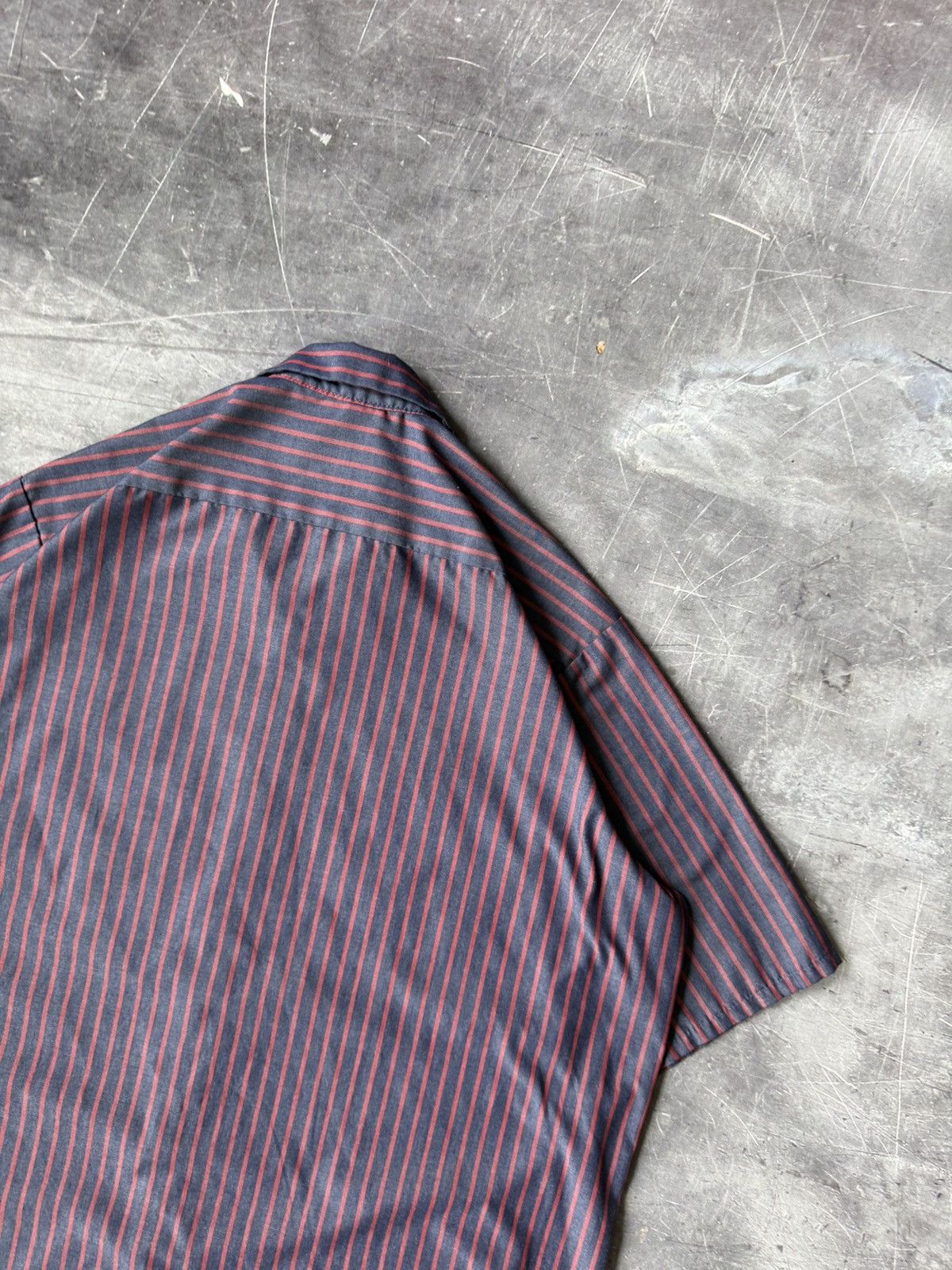 Red Kap Vintage Red Kap Workwear Short-Sleeve Buttondown Shirt (XL) Size US XL / EU 56 / 4 - 4 Thumbnail