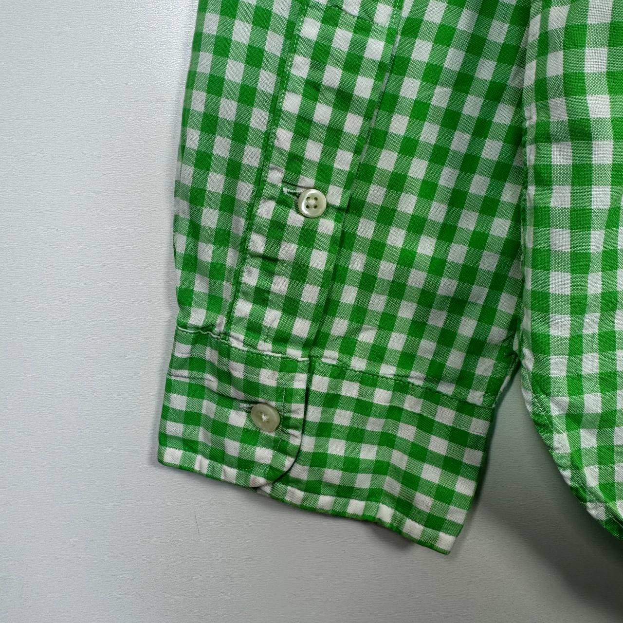 Polo Ralph Lauren Polo Ralph Lauren Shirt Green White Button Up Mens Size XL Size US XL / EU 56 / 4 - 4 Thumbnail