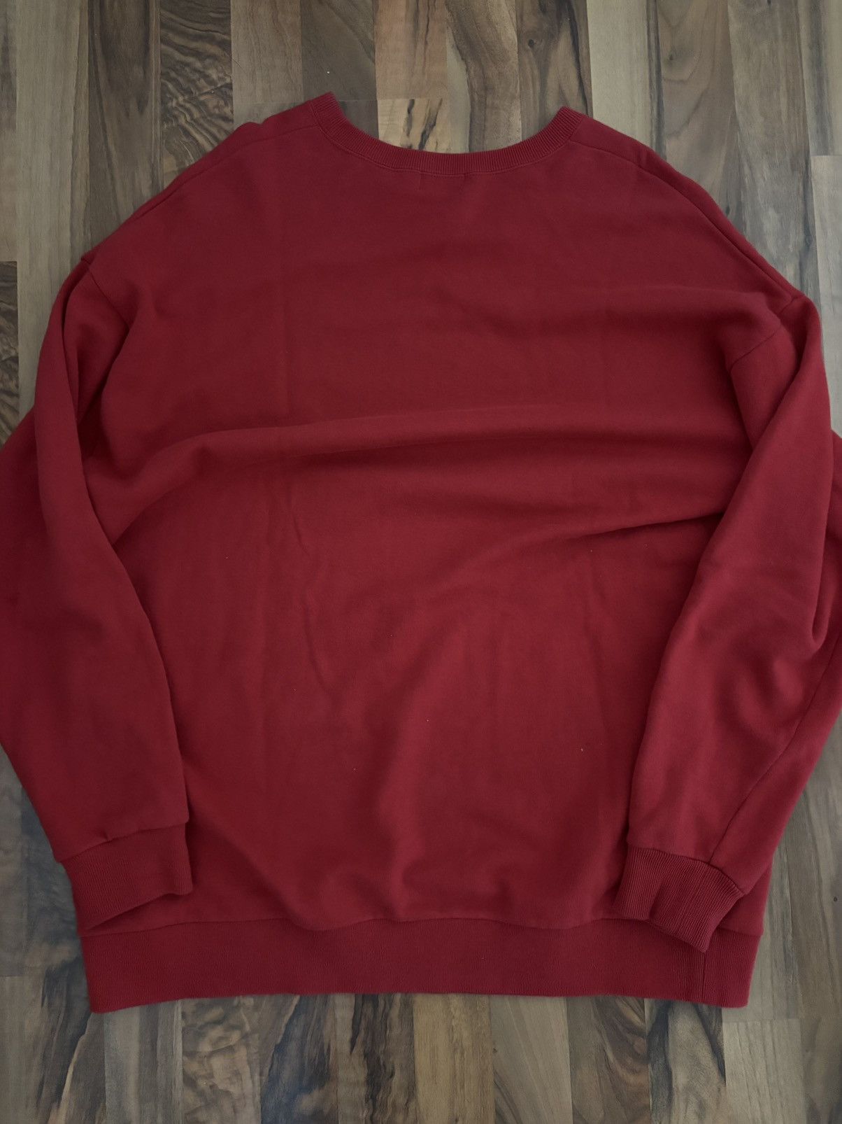 Hysteric Glamour Hysteric Glamour „Angry Bear“ Oversized Sweatshirt – Red Size US L / EU 52-54 / 3 - 3 Thumbnail