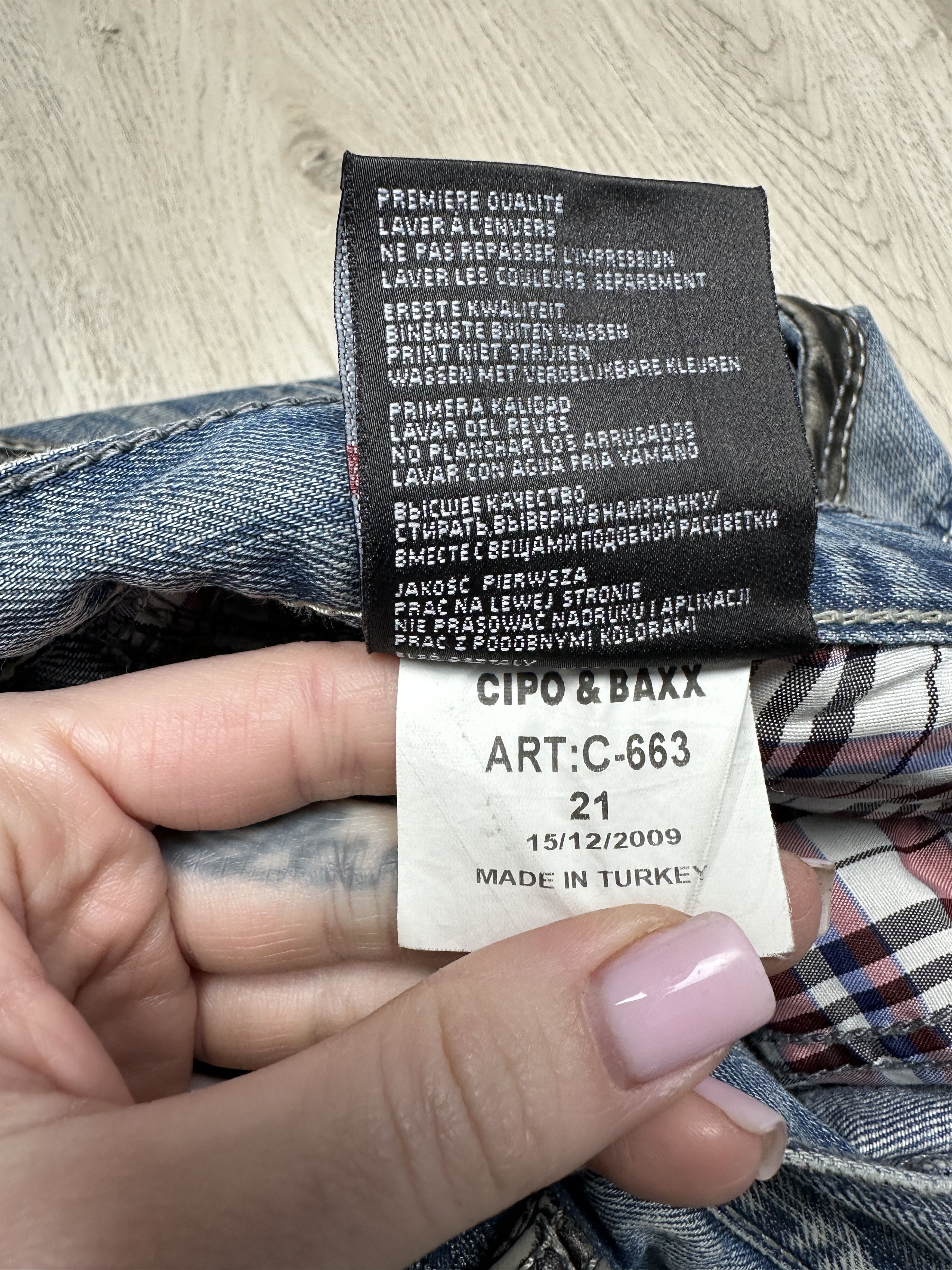 If Six Was Nine Cipo & Baxx Patchwork Denim Vintage Rap Pants Jeans Size US 29 - 6 Thumbnail
