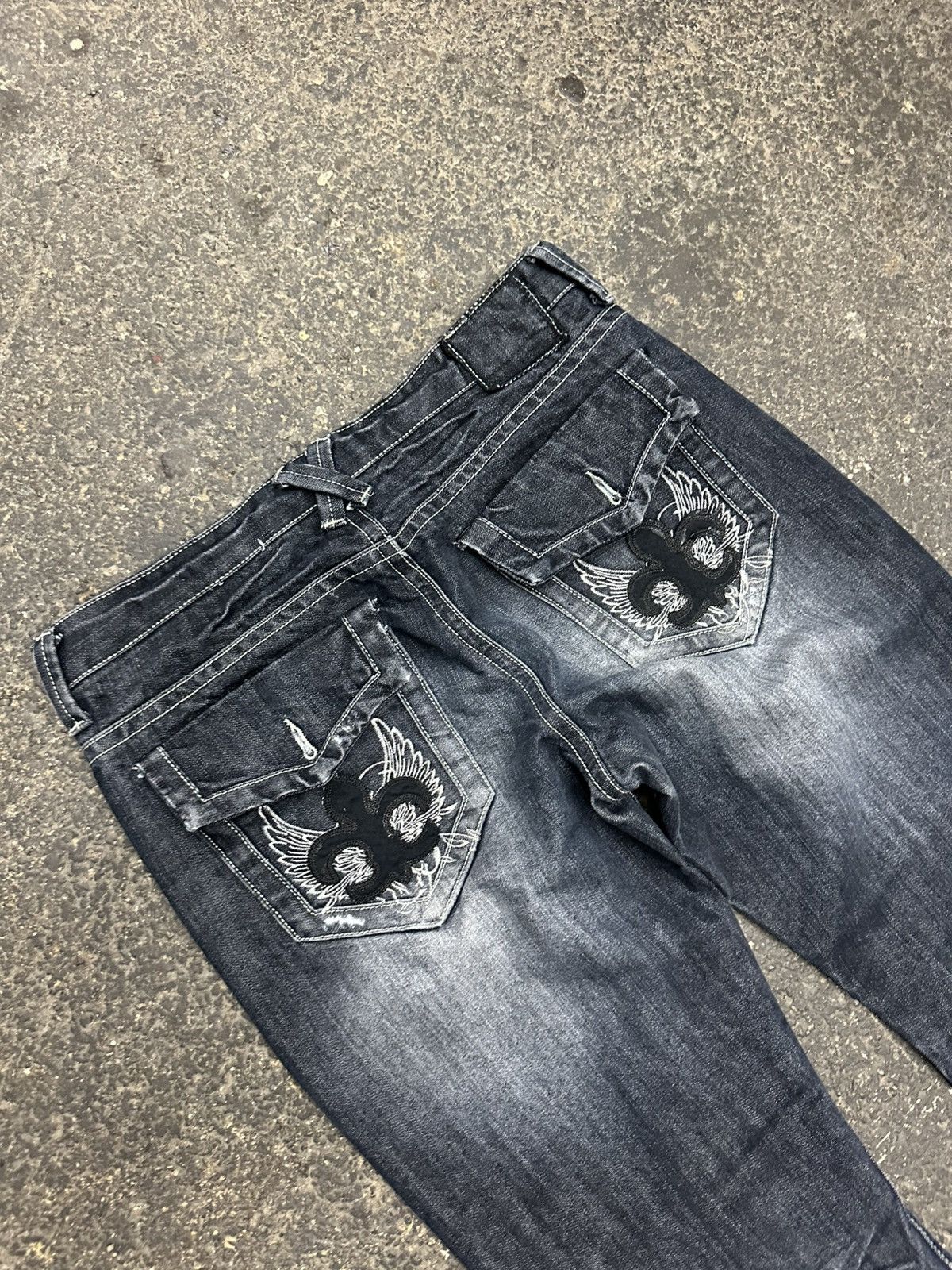 Vintage Y2K grunge baggy jeans Size US 33 - 5 Thumbnail