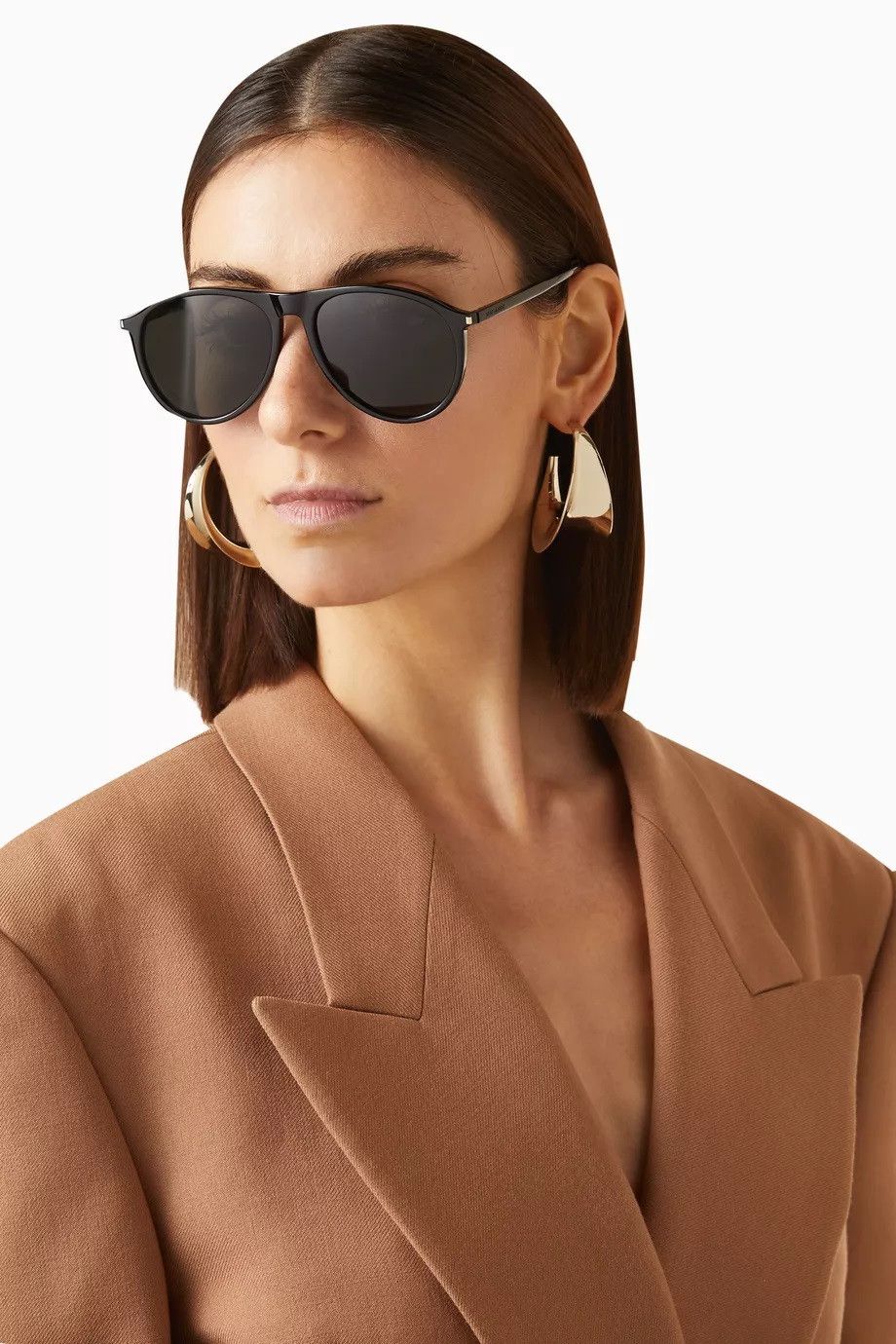 Saint Laurent Paris Saint Laurent Men Sunglasses Pilot SL667 001 NEW AUTHENTIC Size ONE SIZE - 11 Thumbnail