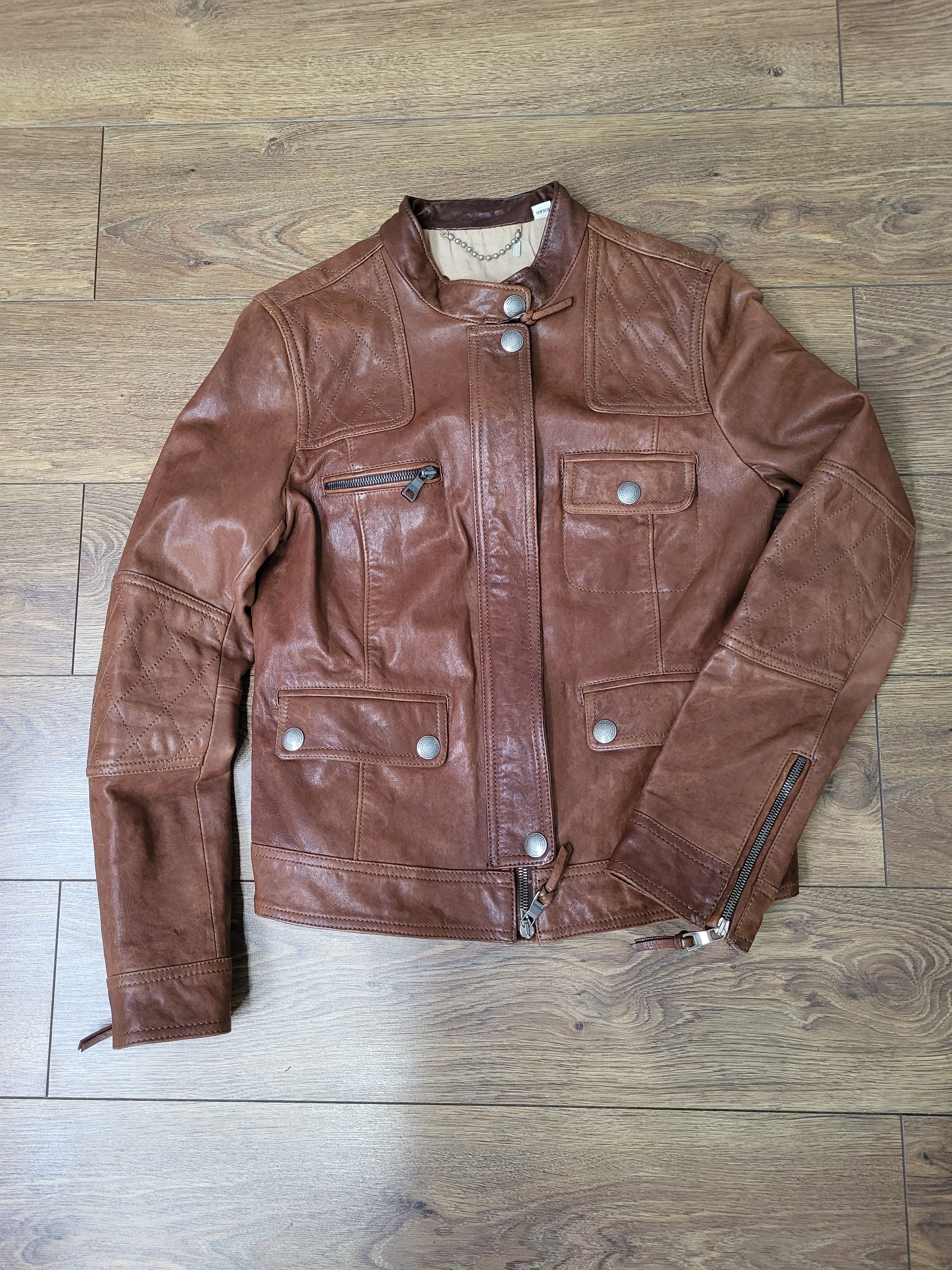 Coach Coach leather biker jacket S Size S / US 4 / IT 40 - 2 Thumbnail