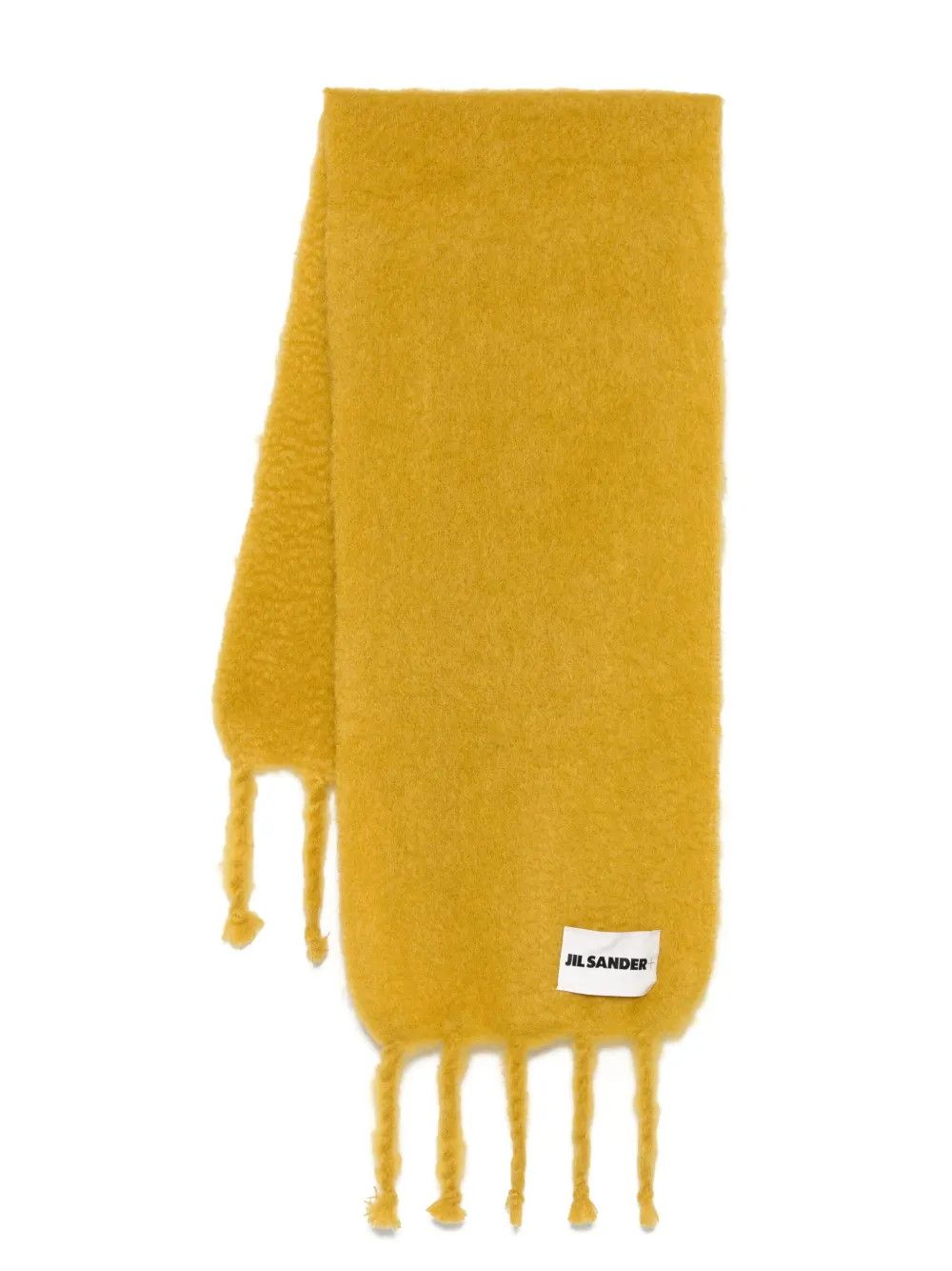Jil Sander o1y0925 Size : OS / Scarf in Yellow Size ONE SIZE - 1 Thumbnail