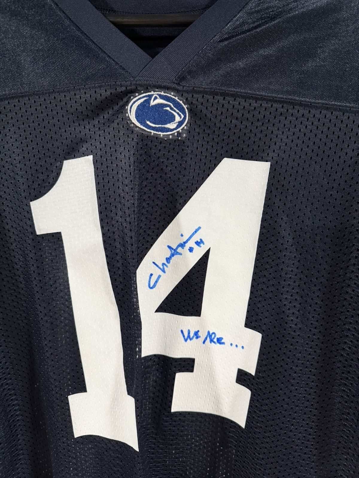 Vintage 2000s Y2K Vintage Penn State PSU Signed NCAA Jersey XL BNWT Size US XL / EU 56 / 4 - 2 Thumbnail