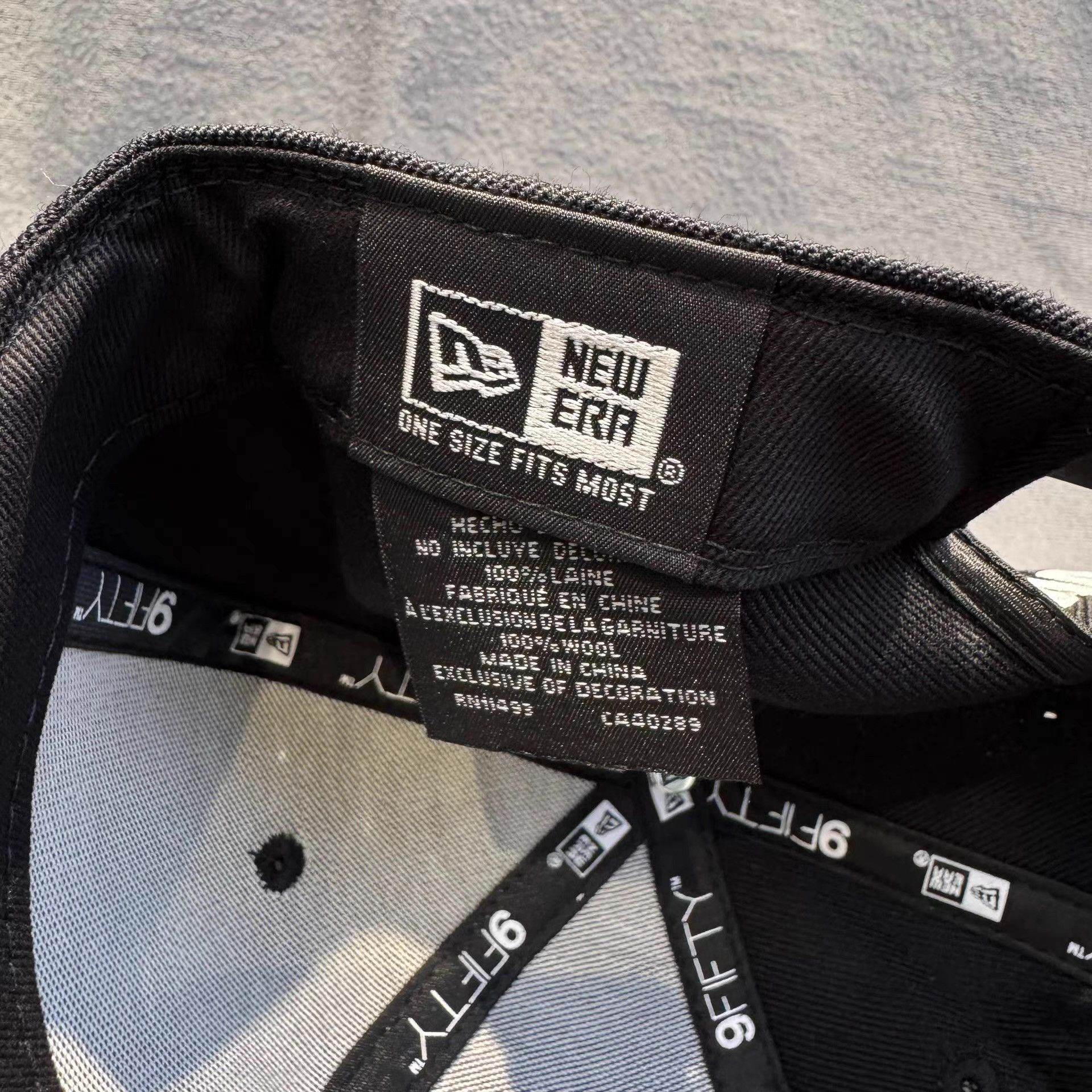 New Era New Era Adjustable Flat Brim Cap Q5 Size ONE SIZE - 6 Thumbnail