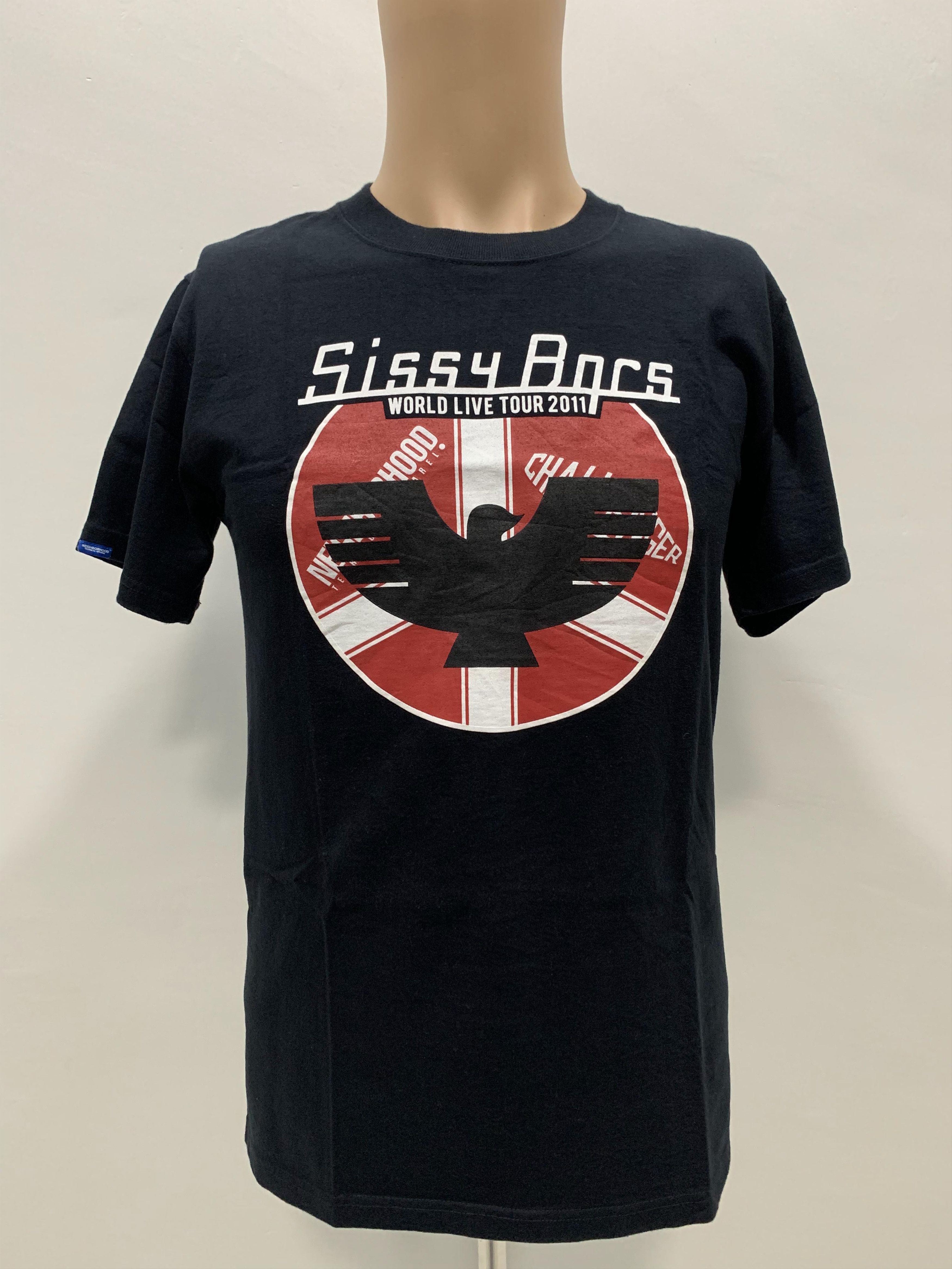 image of Challenger Sissy Bars World Tour 2011 T-Shirt in Black, Men's (Size Small)