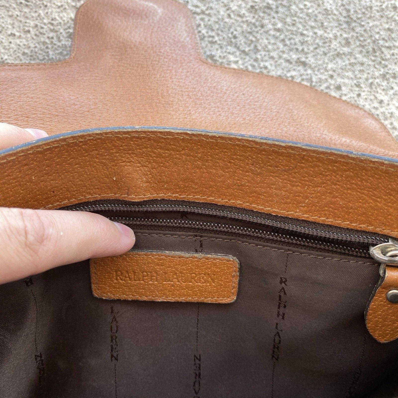 RRL Ralph Lauren 1996 Ralph Lauren Shoulder Bag Y2K Japanese Size ONE SIZE - 7 Thumbnail