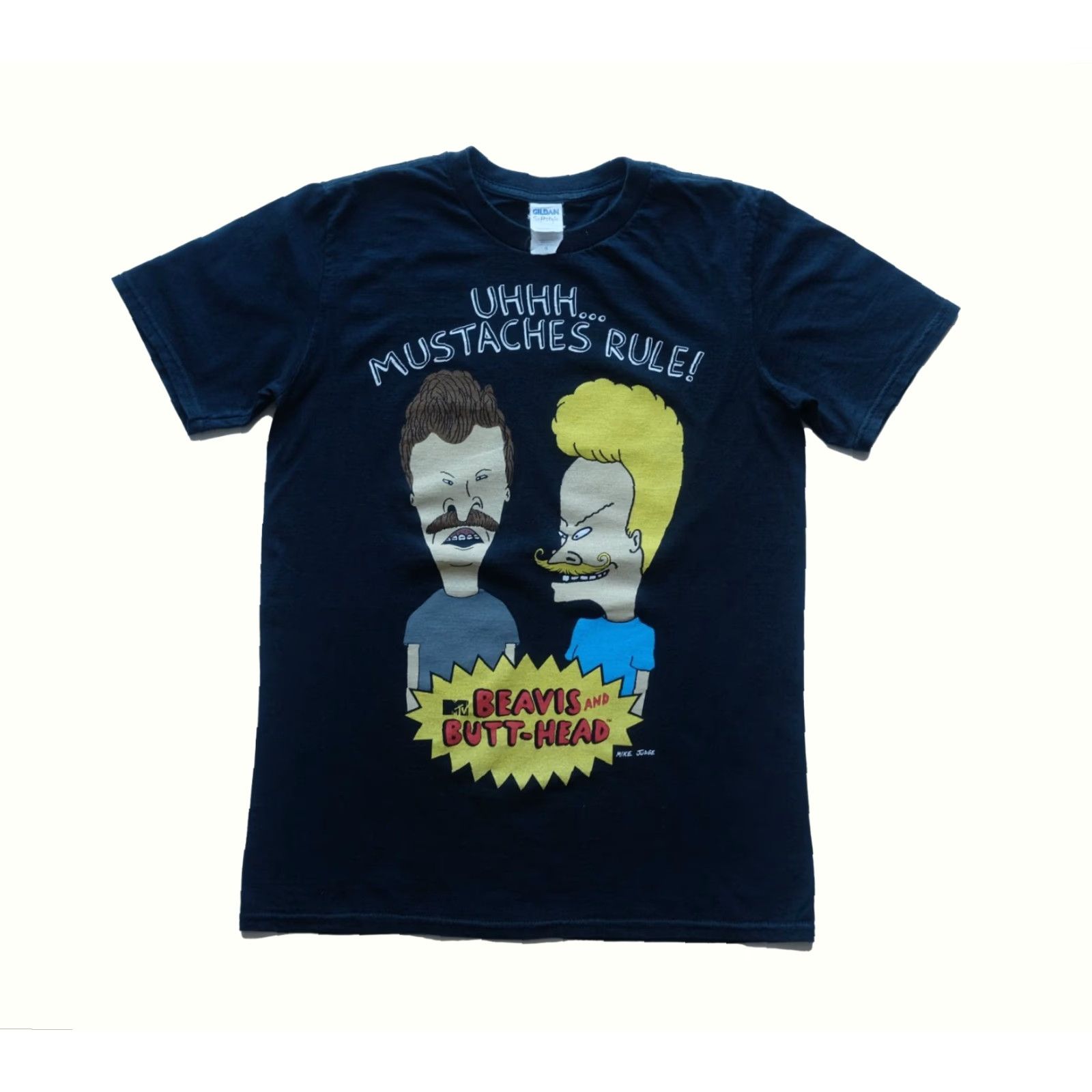 Gildan VINTAGE MTV Beavis & Butt Head Gildan Y2K 90s T-Shirt Men’s Adult S Black Short Sleeve Crew Neck Beavis & Butt-Head Cartoon 90s Size US S / EU 44-46 / 1 - 2 Thumbnail