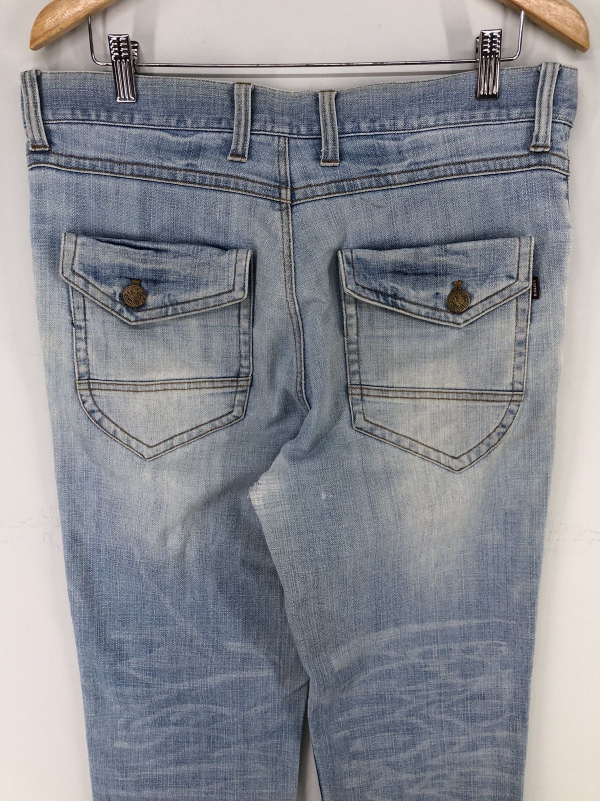 Smith's American Vintage Smith's American Faded Blue Jeans Size US 34 / EU 50 - 11 Thumbnail