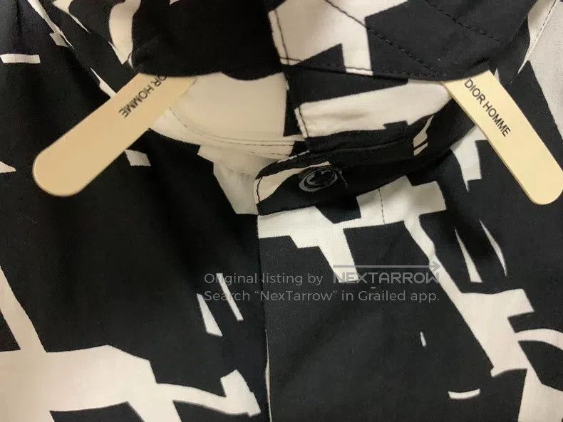 Dior Dior size 37 Poster Style Houndstooth Shirt Size US XS / EU 42 / 0 - 5 Thumbnail