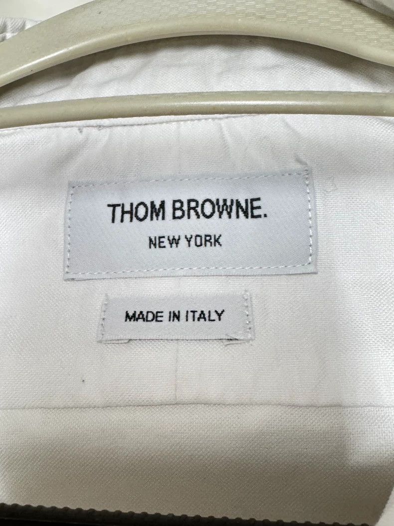 Thom Browne Thom Browne White shirt Size US M / EU 48-50 / 2 - 7 Thumbnail