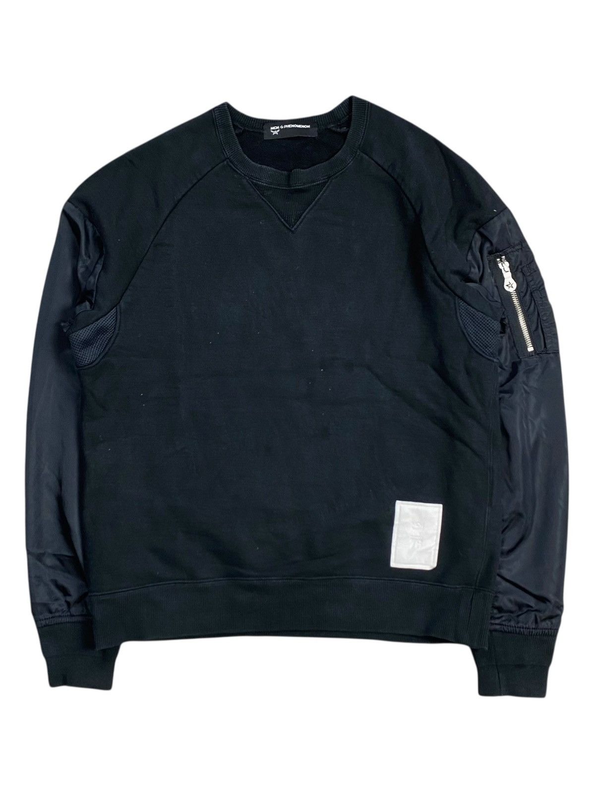 PHENOMENON AW 14 Phenomenon x MCM - MA-1 Bomber Hybrid Sweatshirt Size US M / EU 48-50 / 2 - 1 Thumbnail