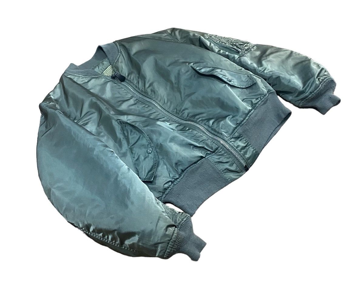 Alpha Industries Vtg🔥MA-1 ALPHA INDUSTRIES Inc (USAF) Bomber Jacket Size US XL / EU 56 / 4 - 5 Thumbnail